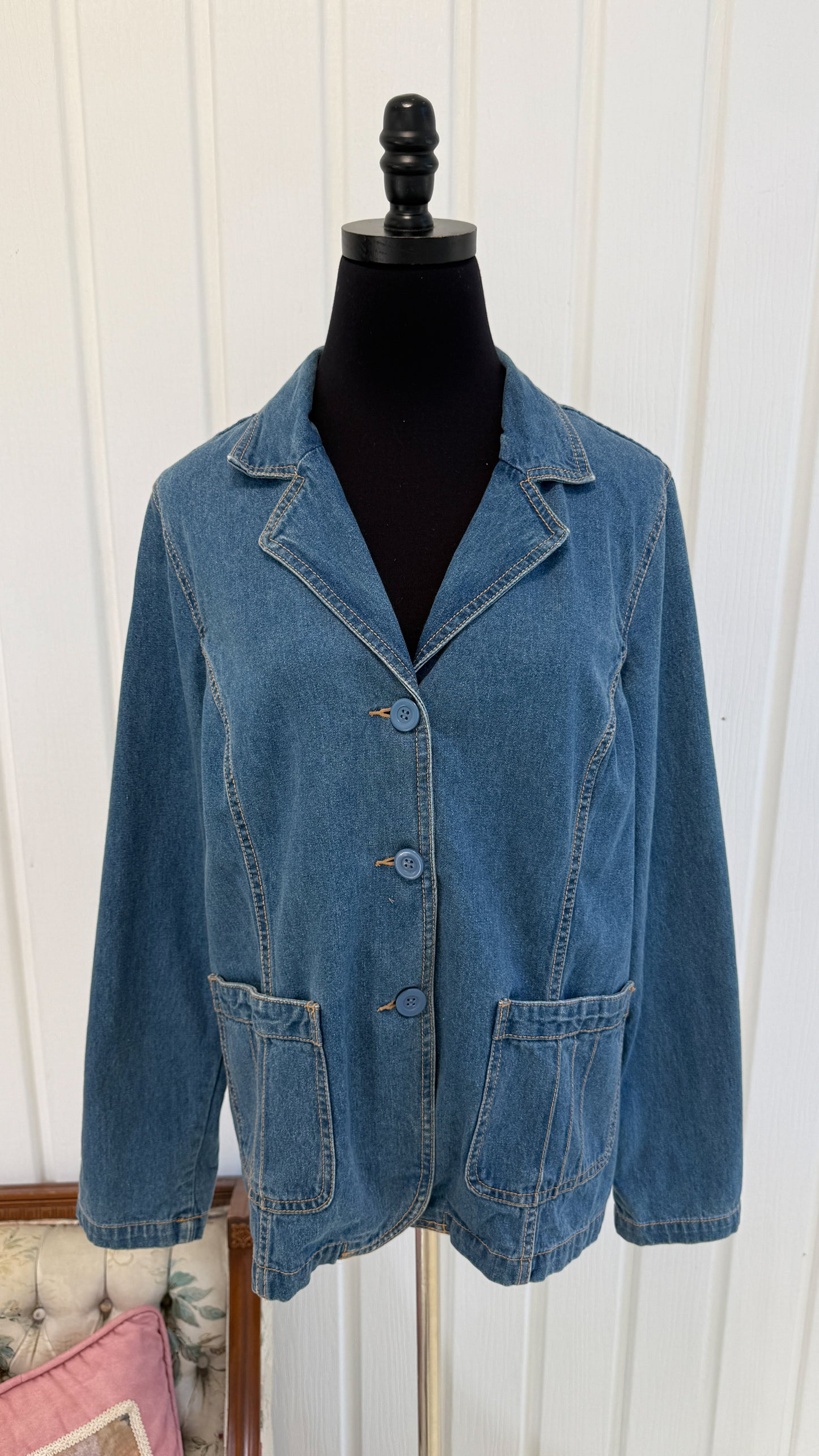 Veste/blazer en jeans - large