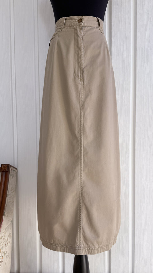 Jupe beige évasée- medium