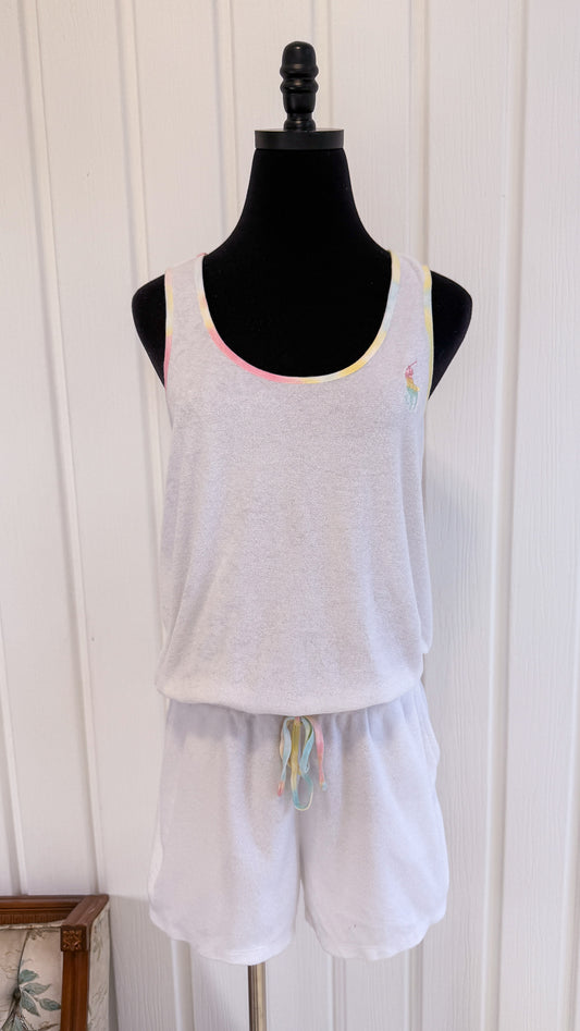 Combi-short blanc Polo- small