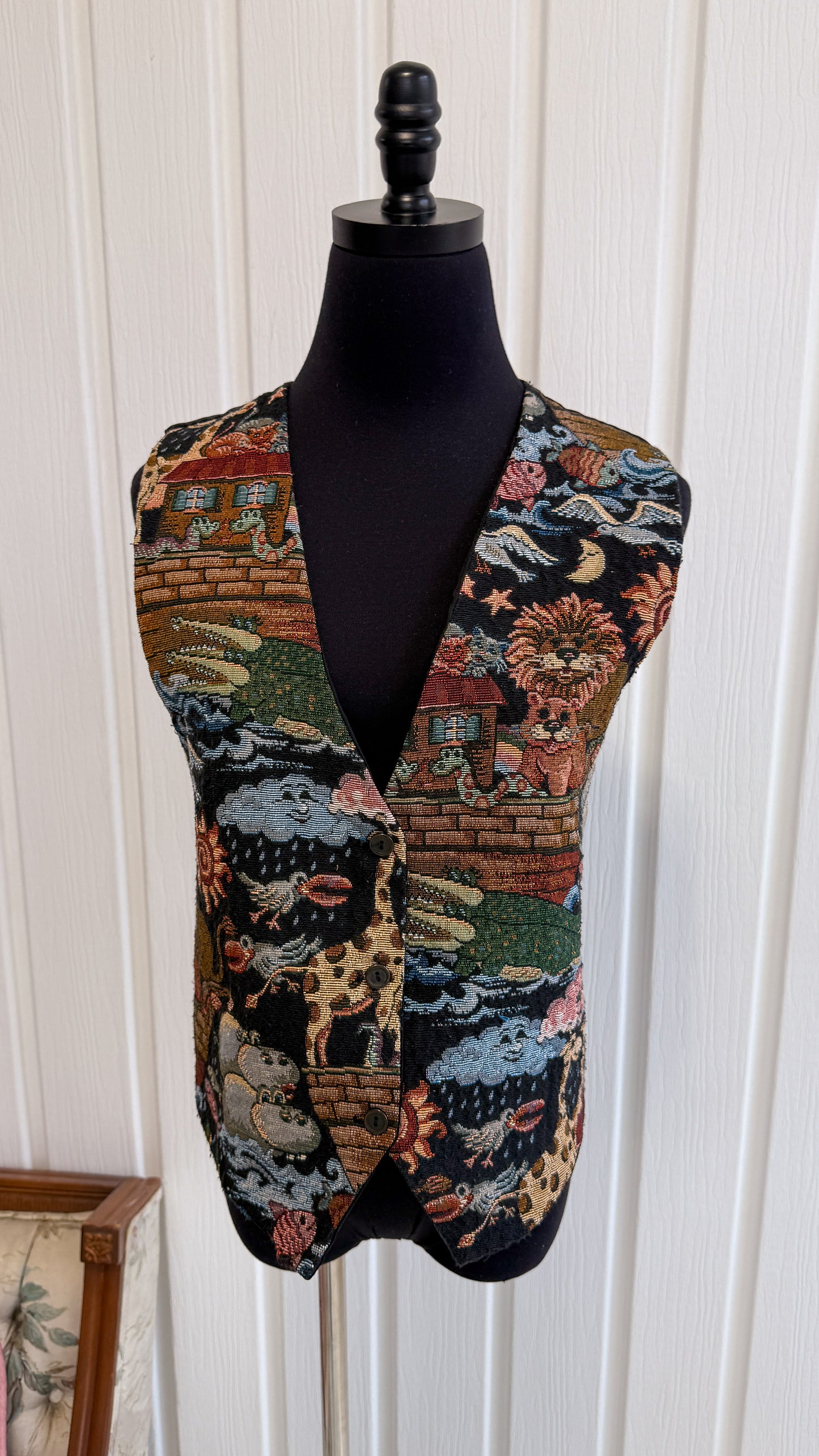 Gilet motifs animaux - large