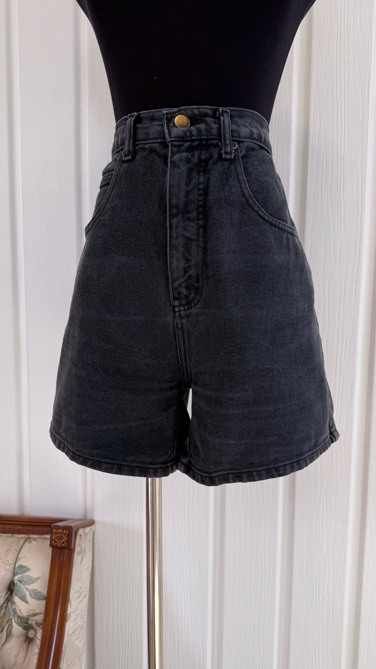 Shorts en jeans nori/gris- large
