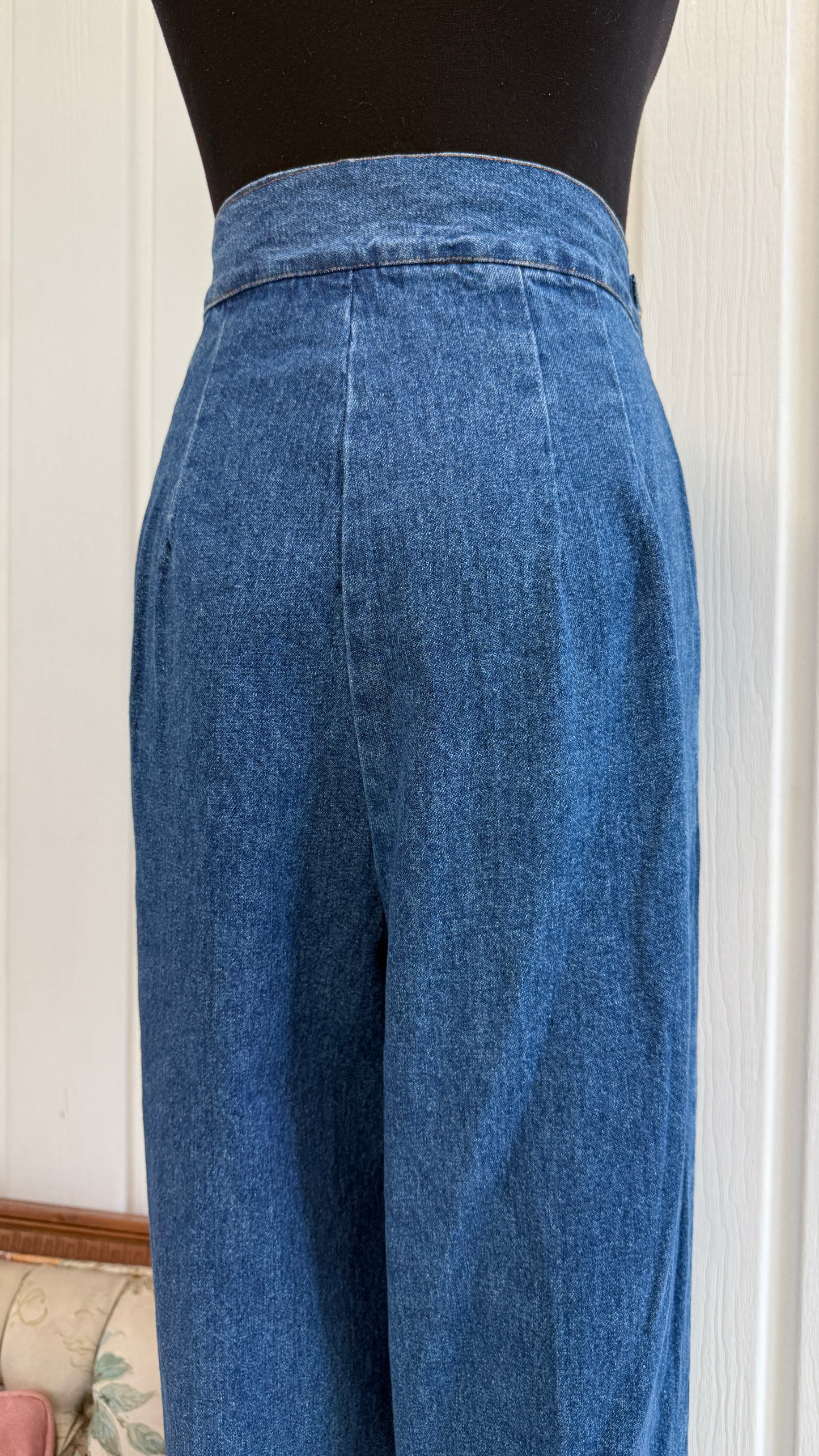 Jeans baggy à plis- small