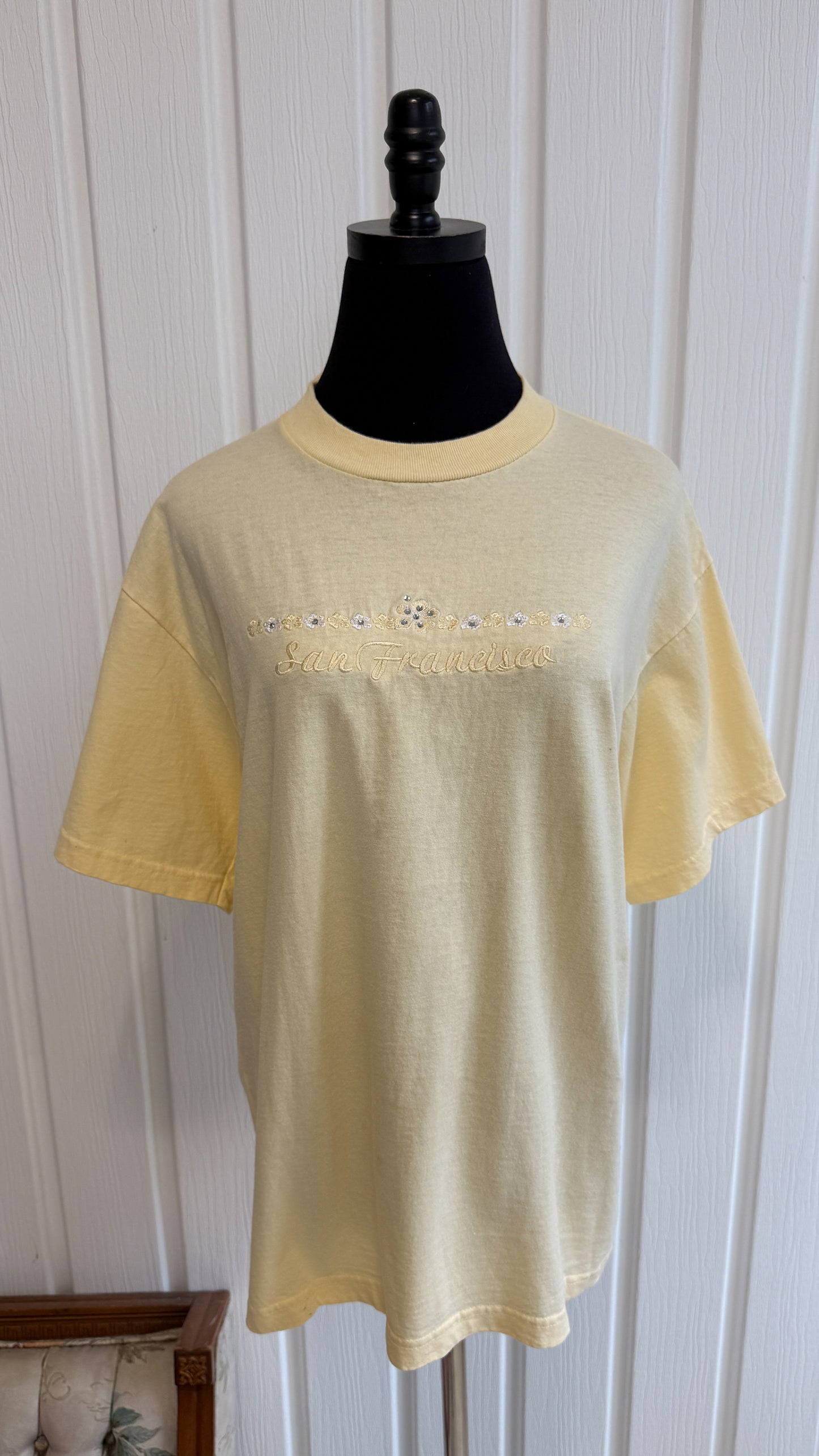 T-shirt jaune San Francisco- large