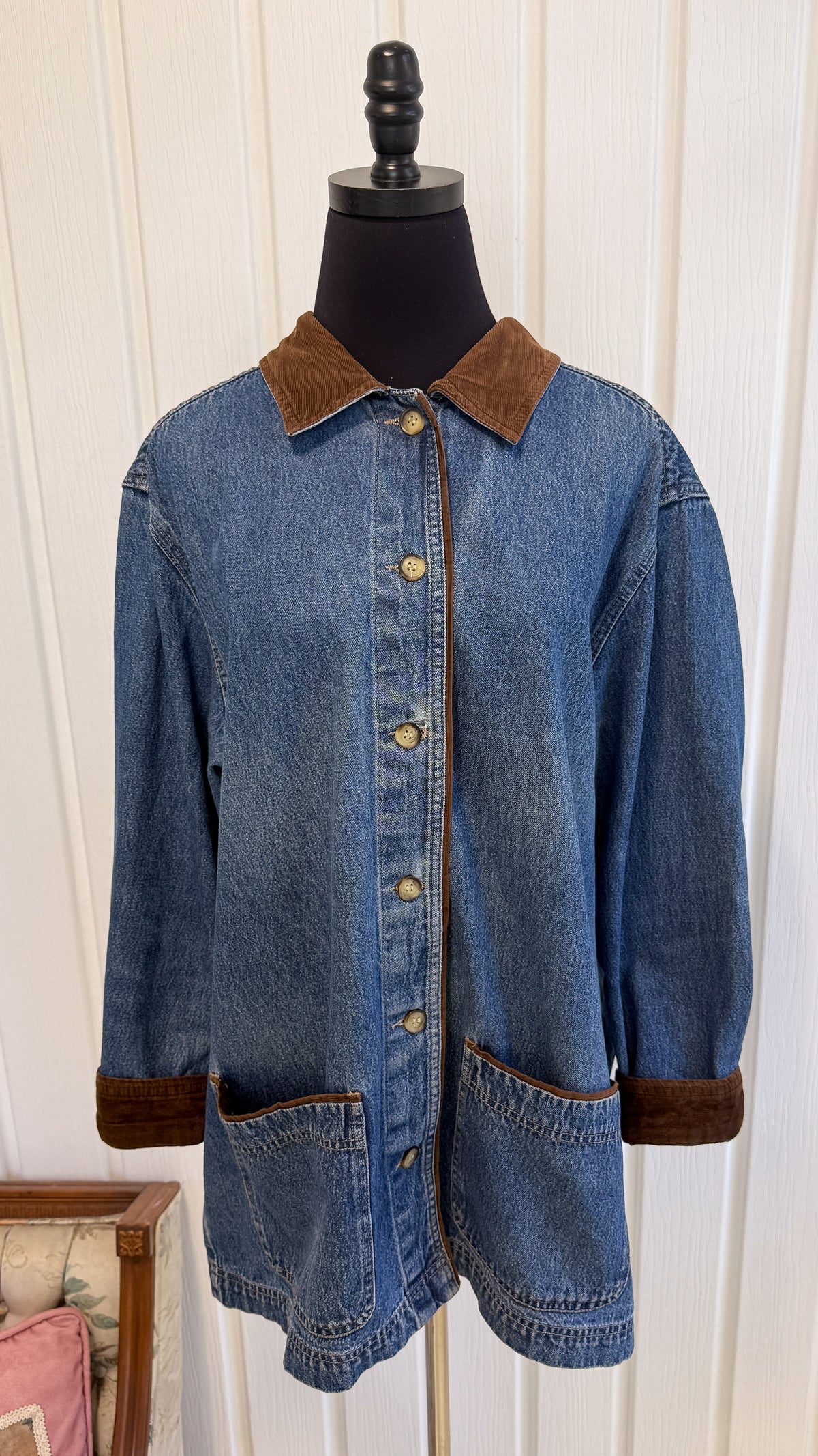 Veste en jeans corduroy - large