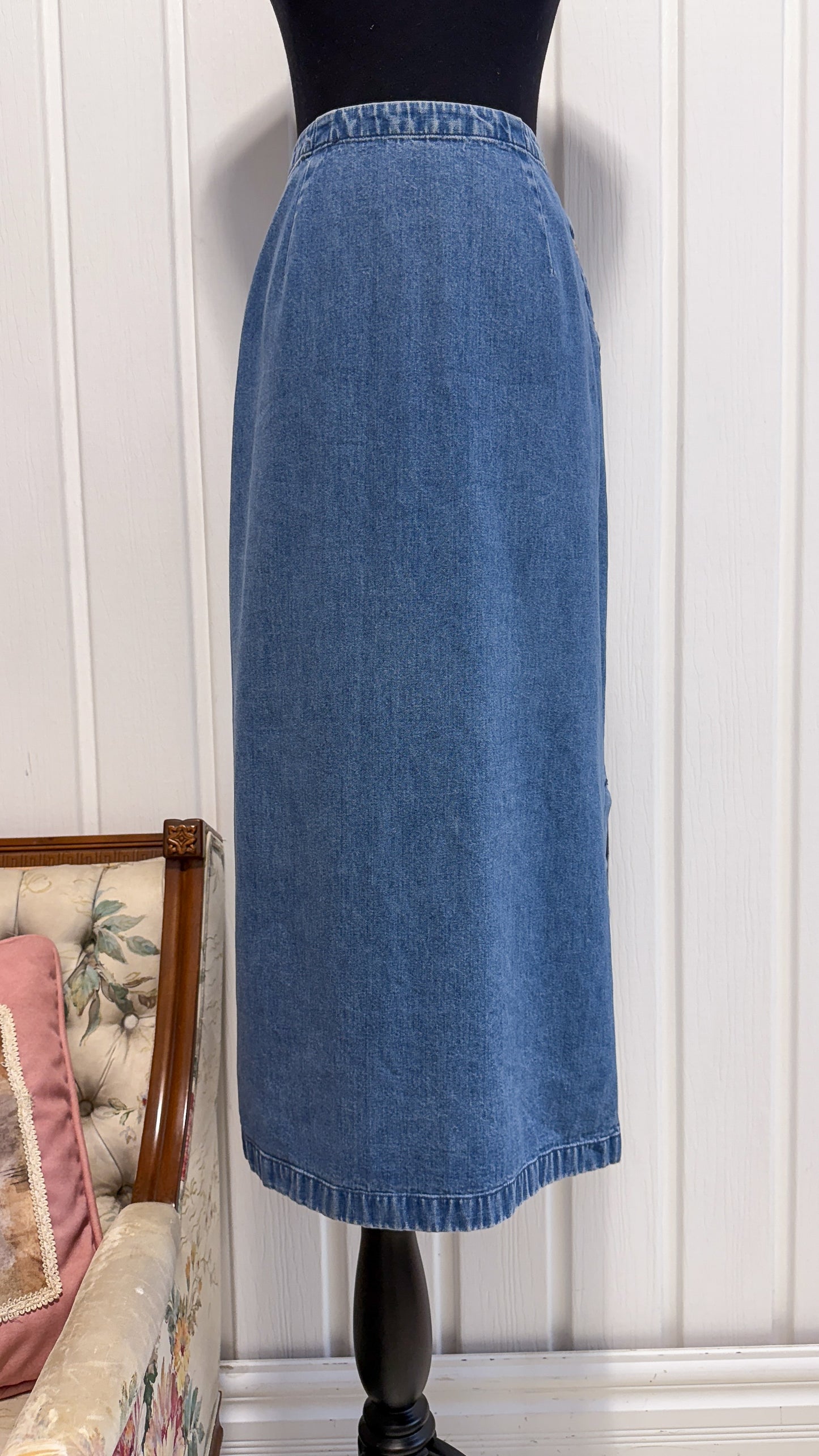 Jupe en jeans Eddie Bauer- medium