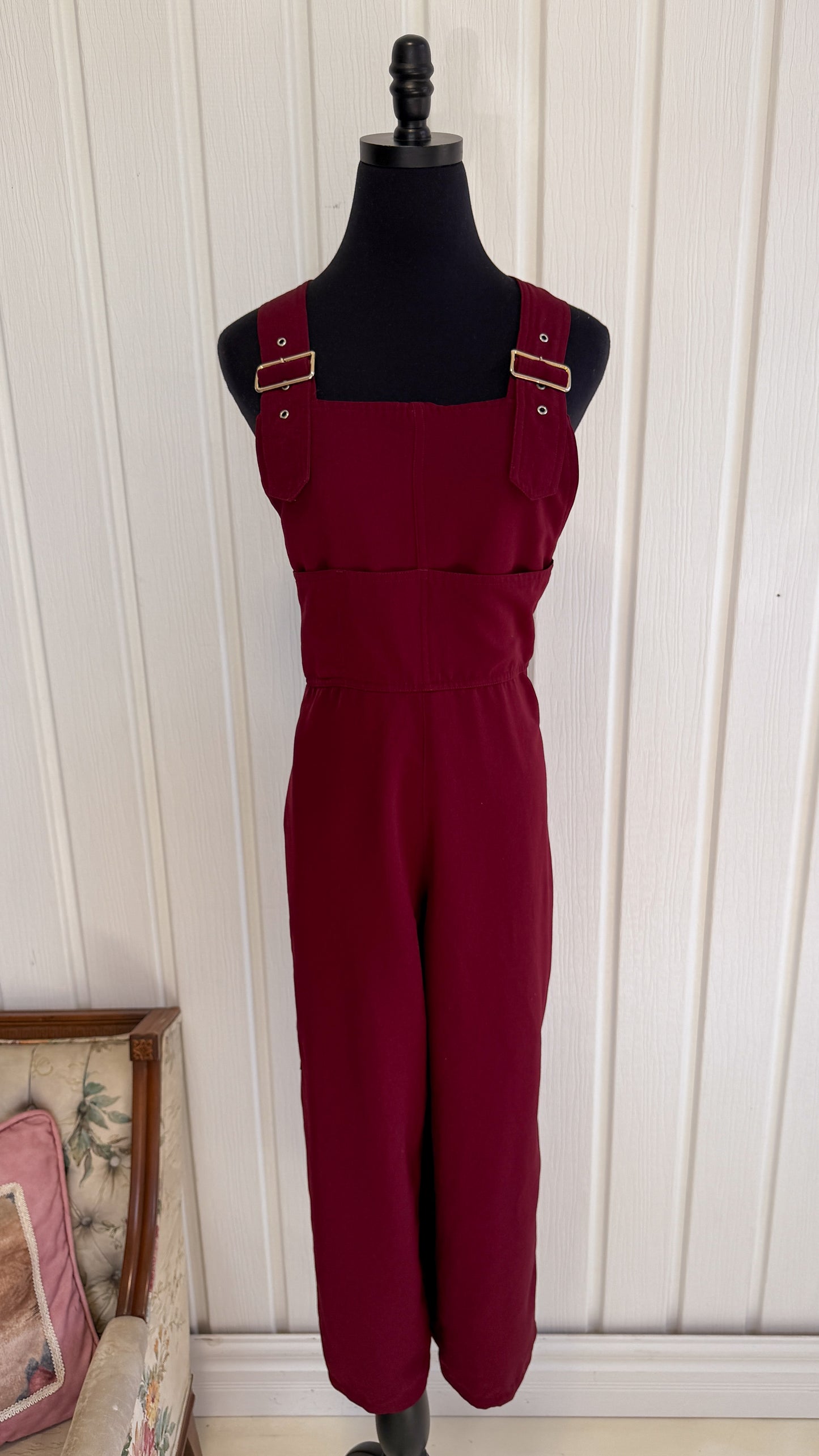 Jumpsuit bourgogne - large