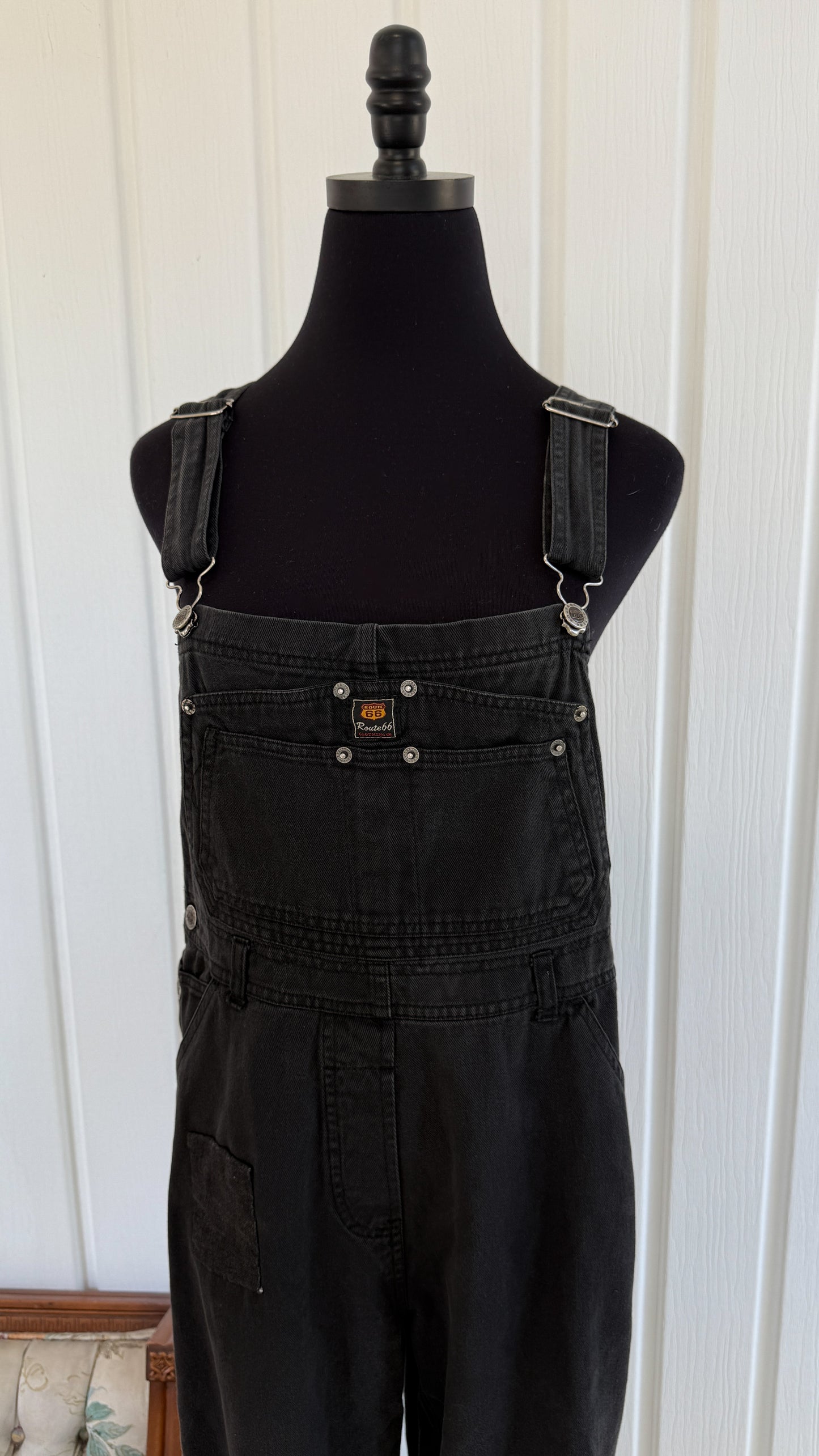 Salopette en jeans noir Route66- medium