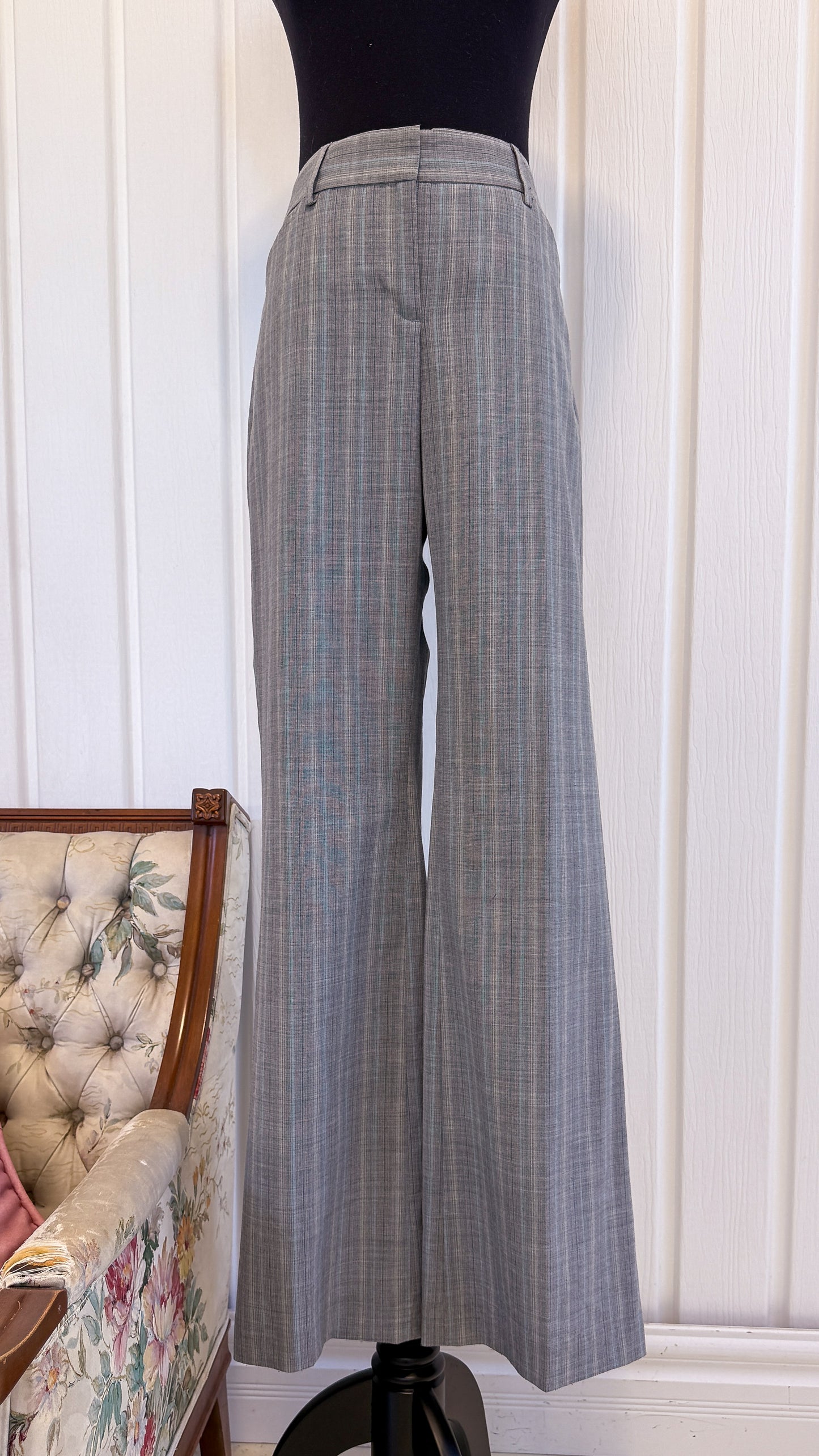 Pantalons rayé évasée- small