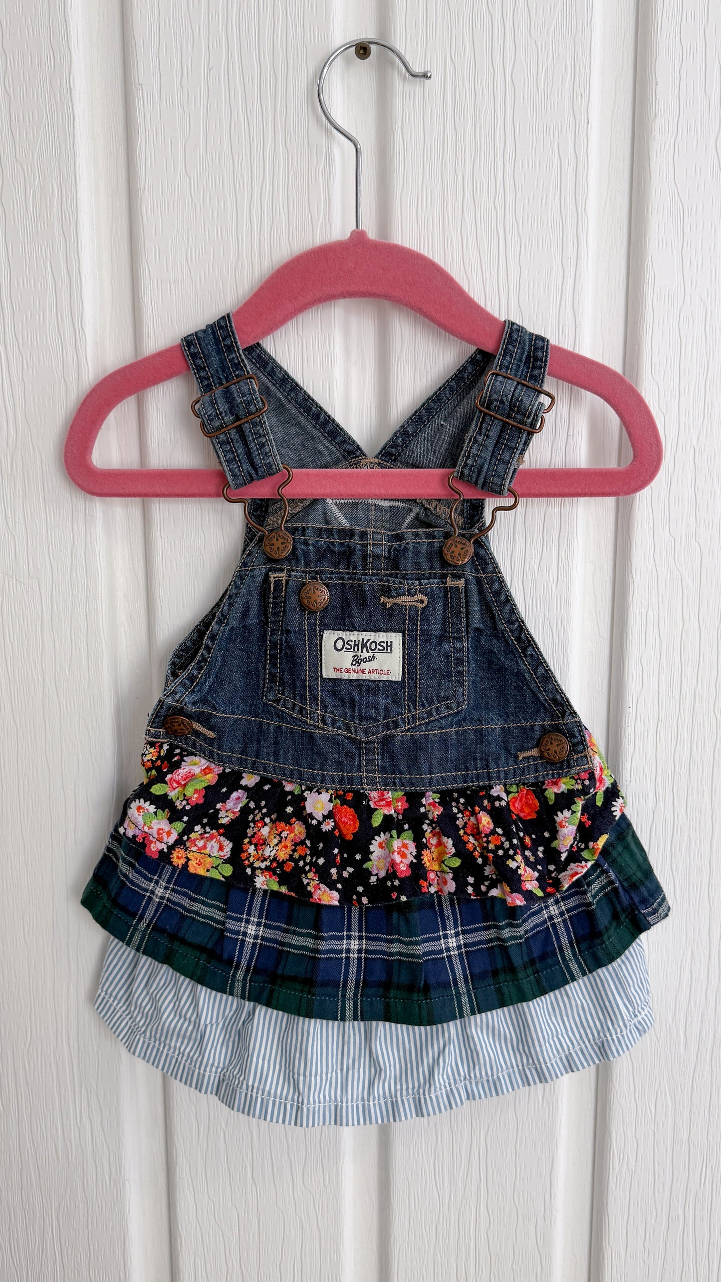 Kids- Oshkosh Denim Overalls- 6m