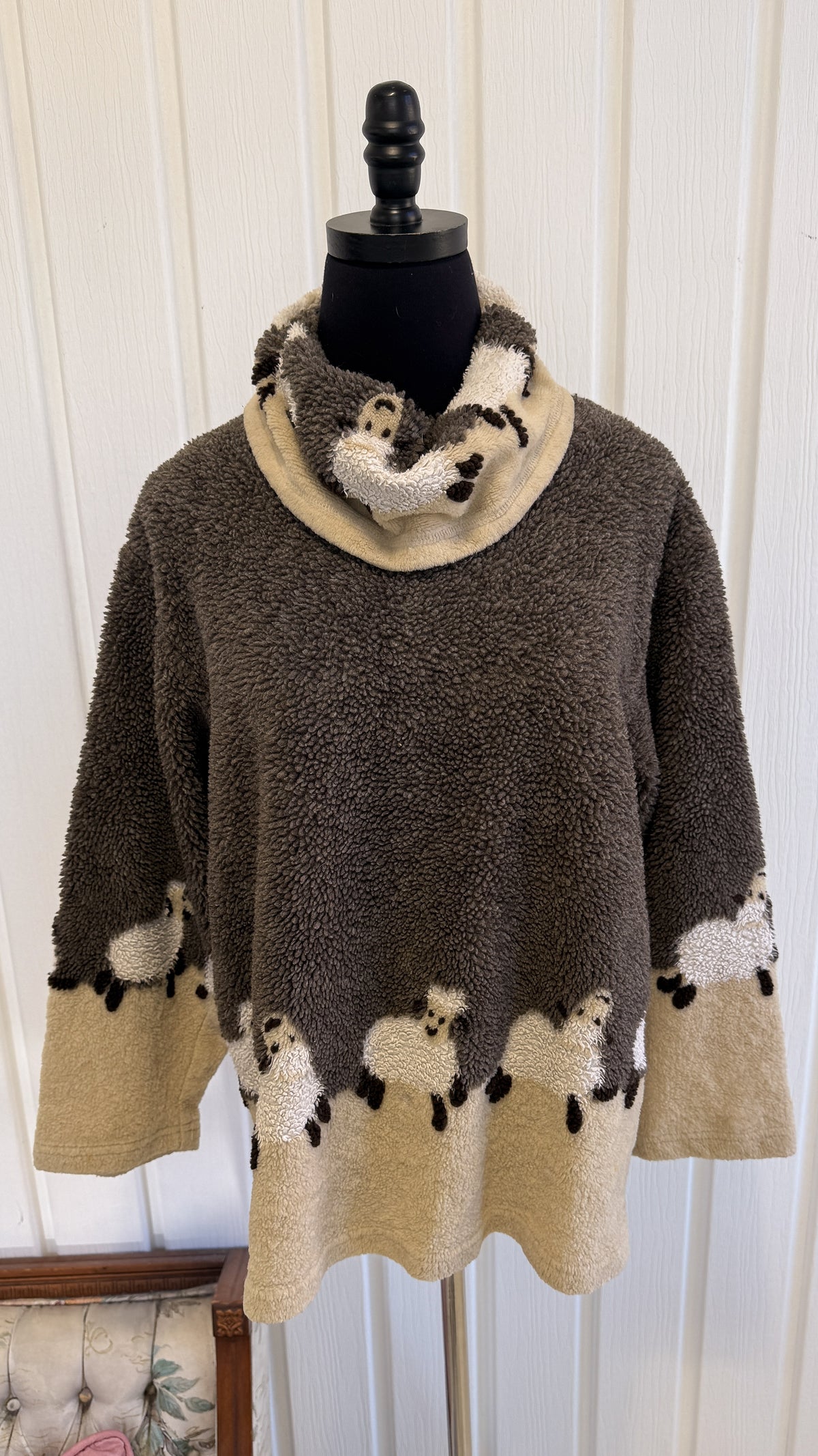 Chandail en polar moutons - small