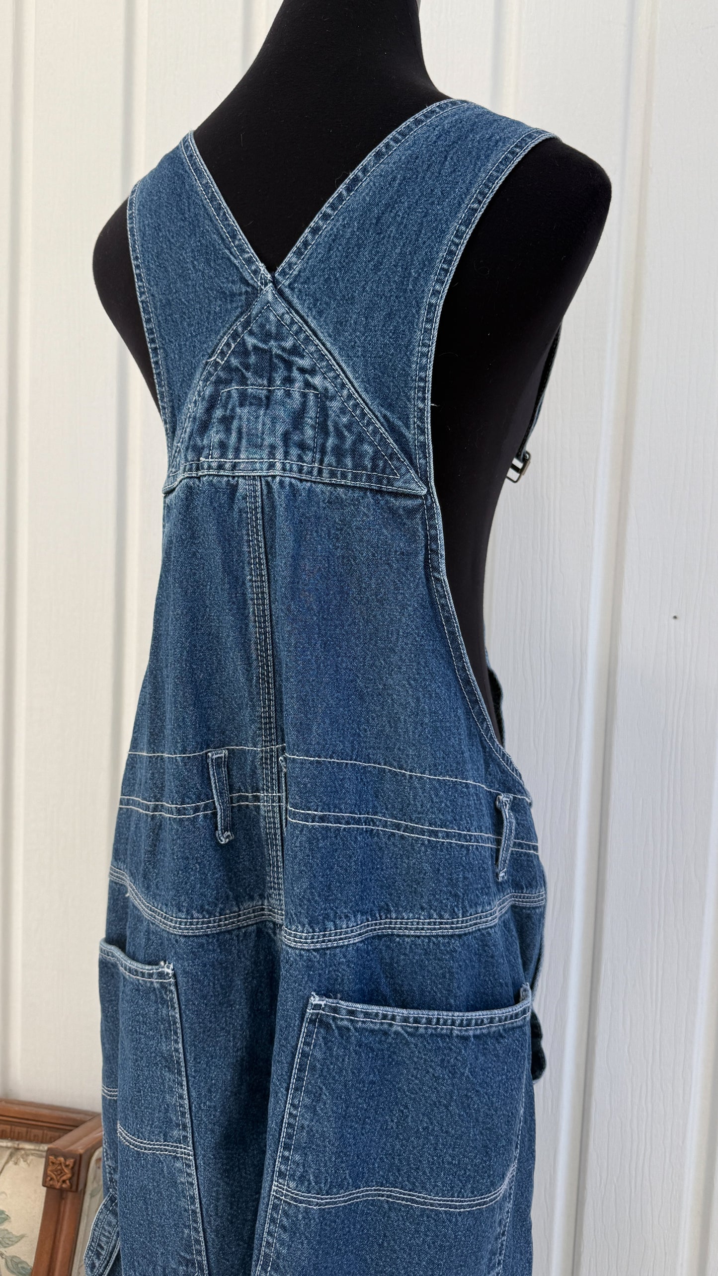 Salopette en jeans Faded Glory- x-large