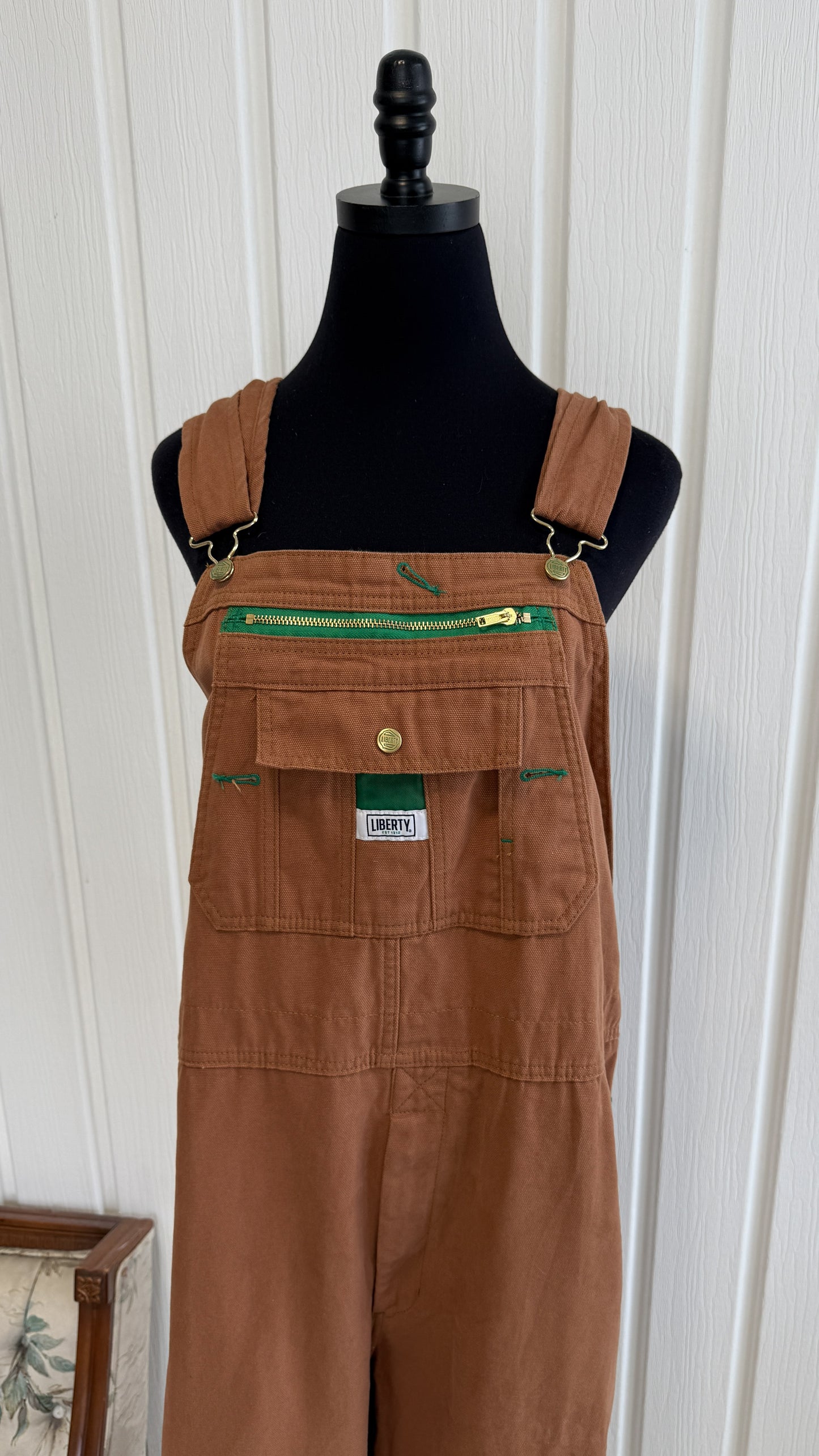 Salopette brune Liberty- x-large