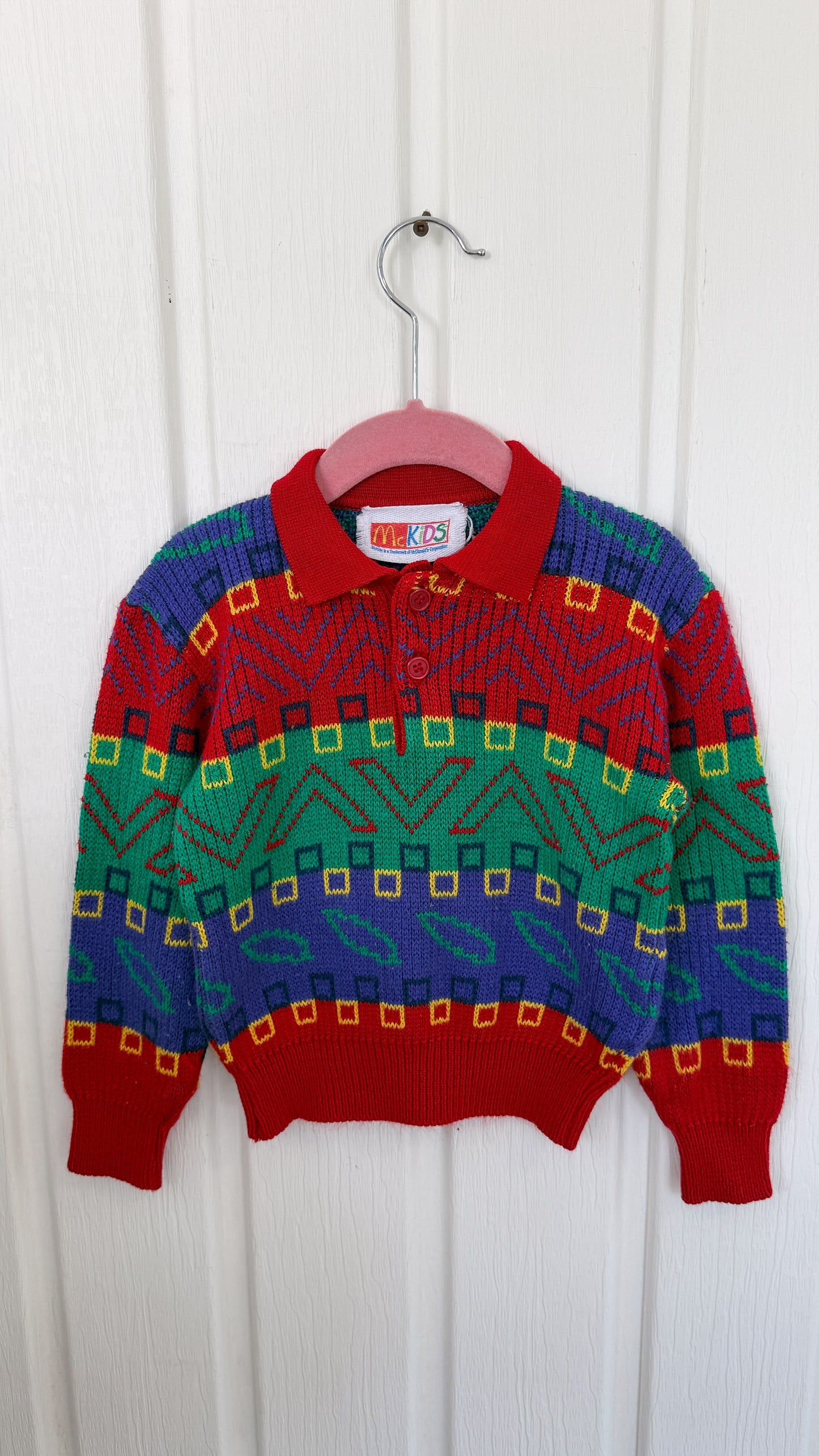 Enfants- chandail tricot rayé Mckids- 2t