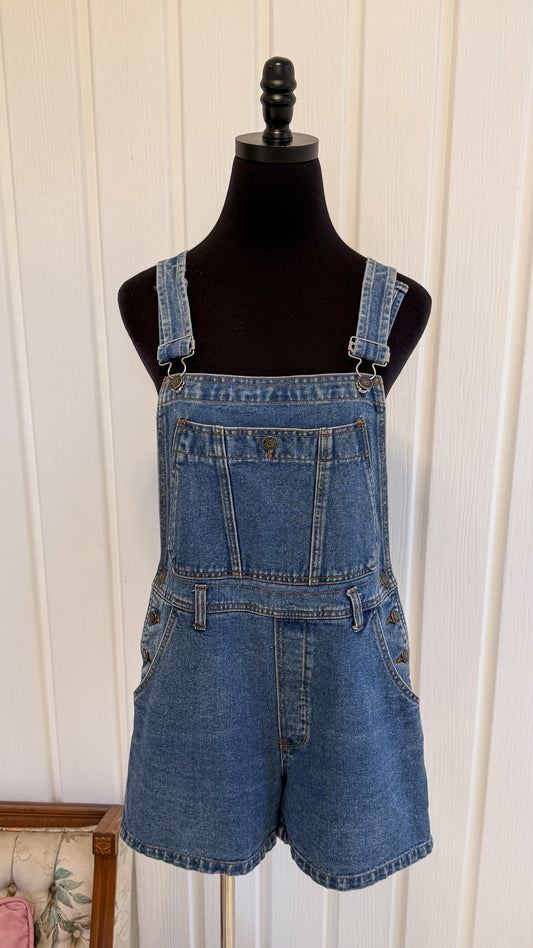 Salopette shorts en jeans Recruit- small