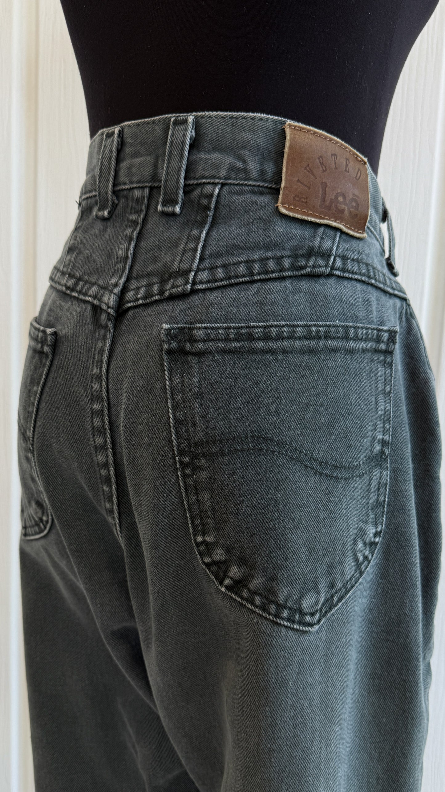 Jeans deoit gris/vert Lee- medium