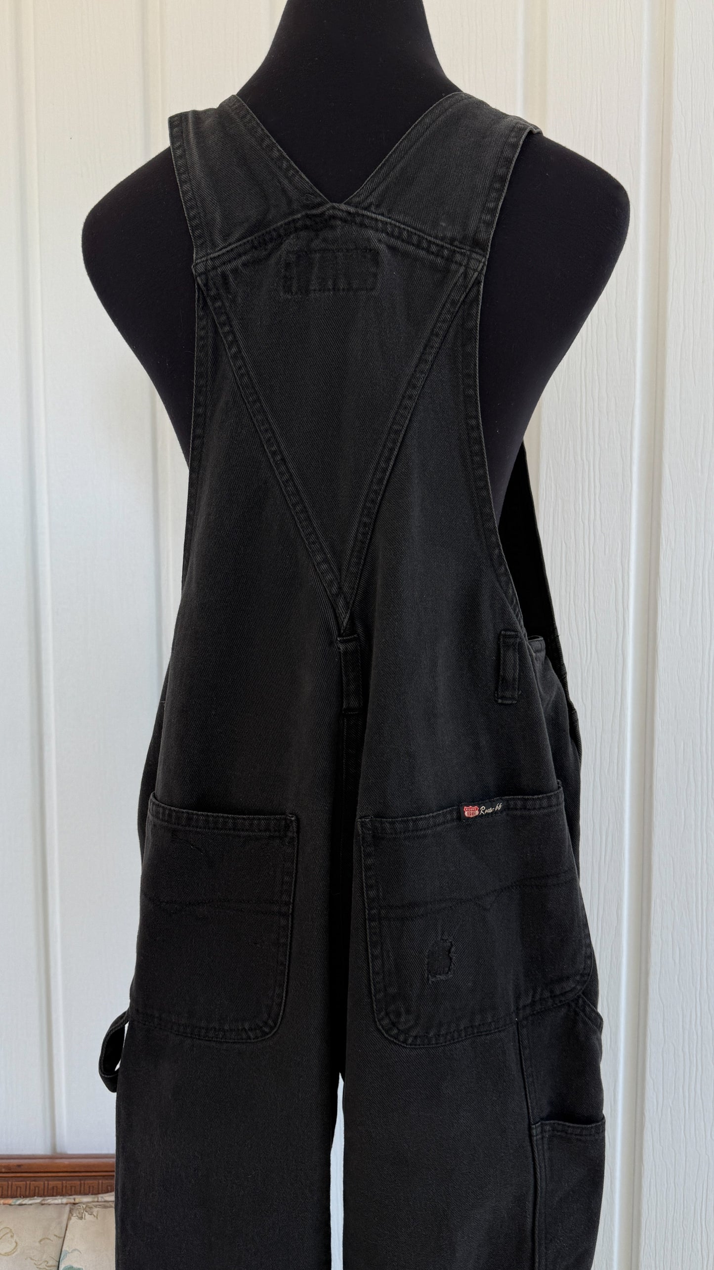 Salopette en jeans noir Route66- medium