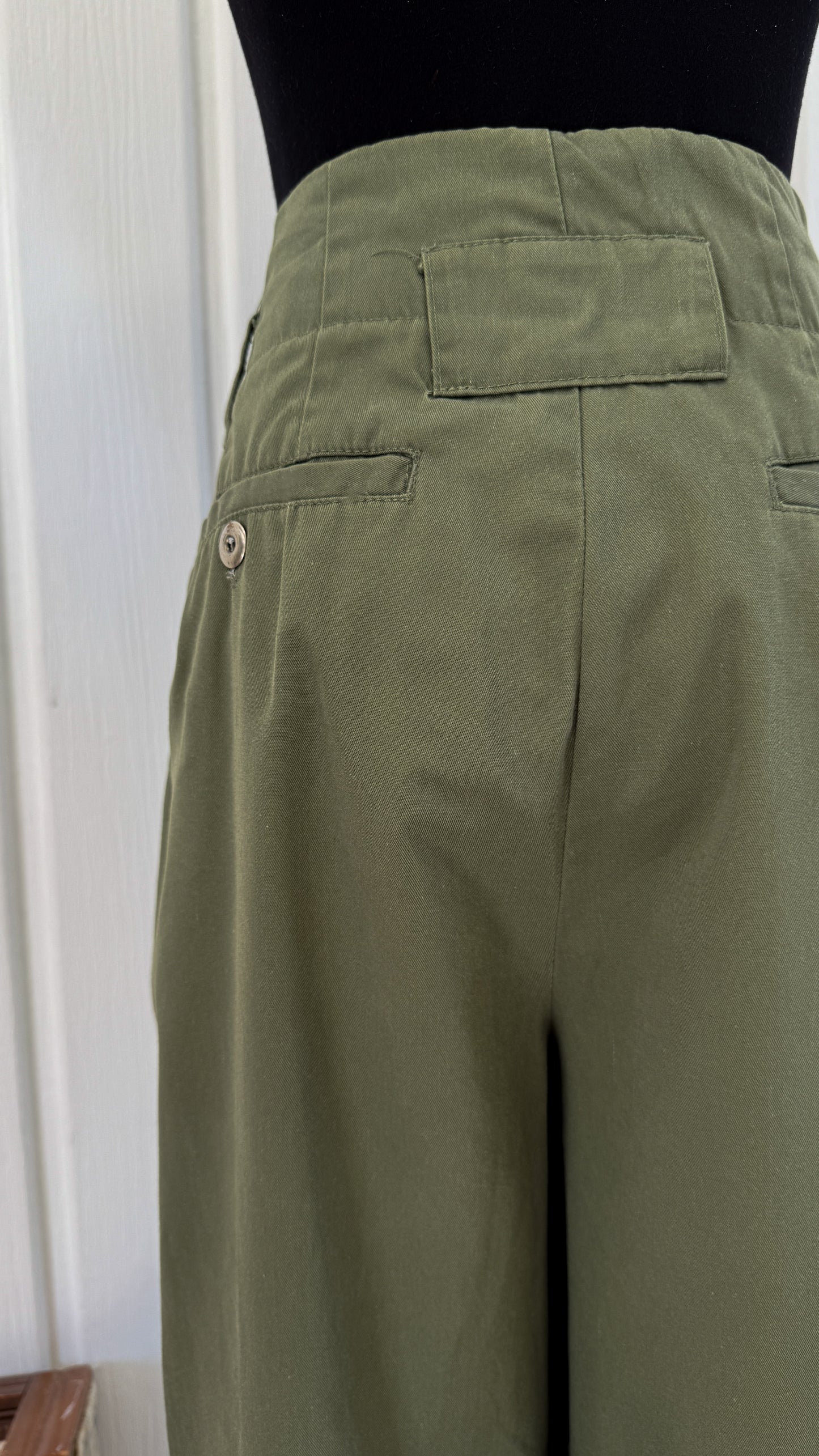 Pantalons baggy kaki- medium