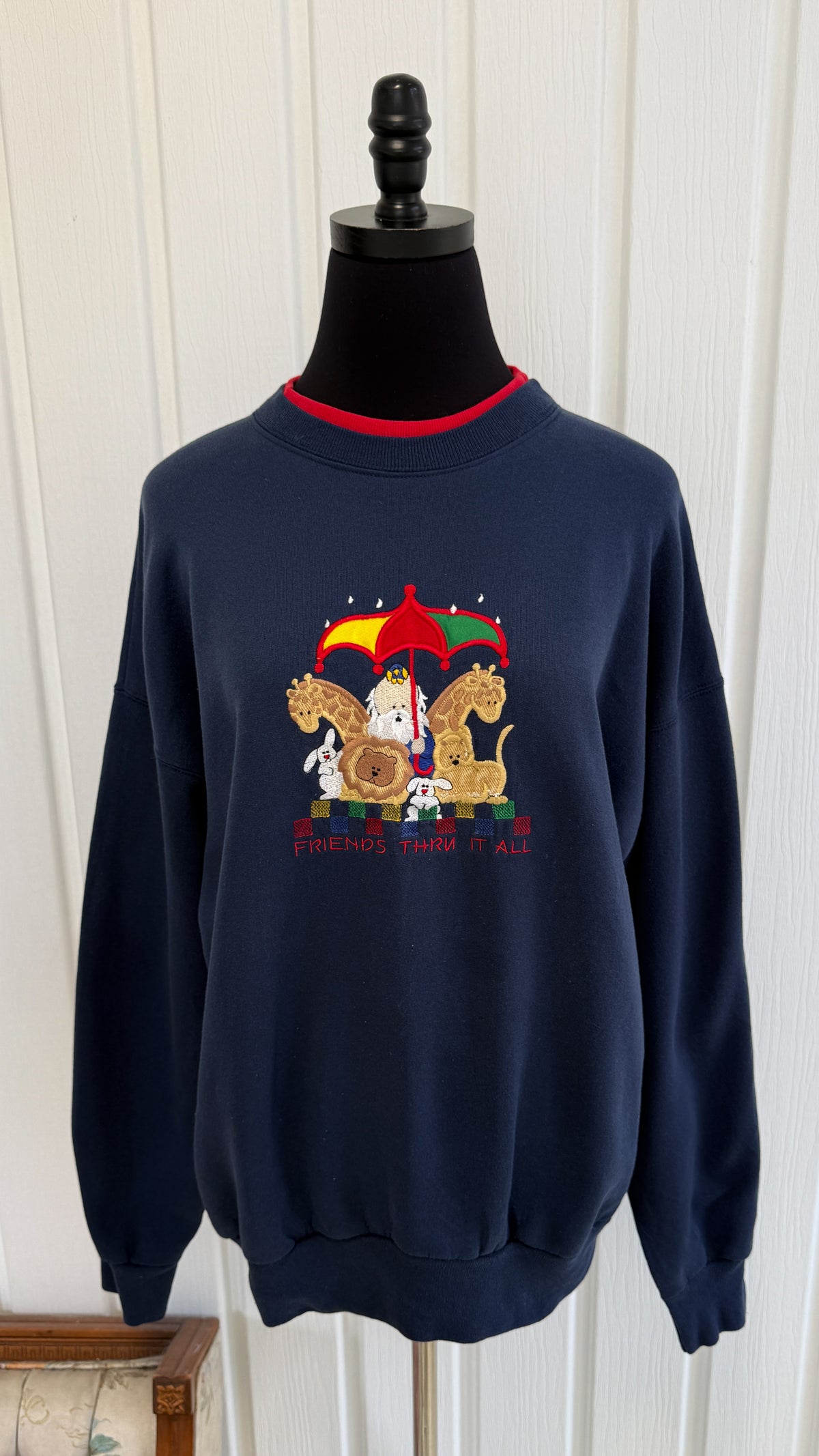 Chandail crewneck animaux- large