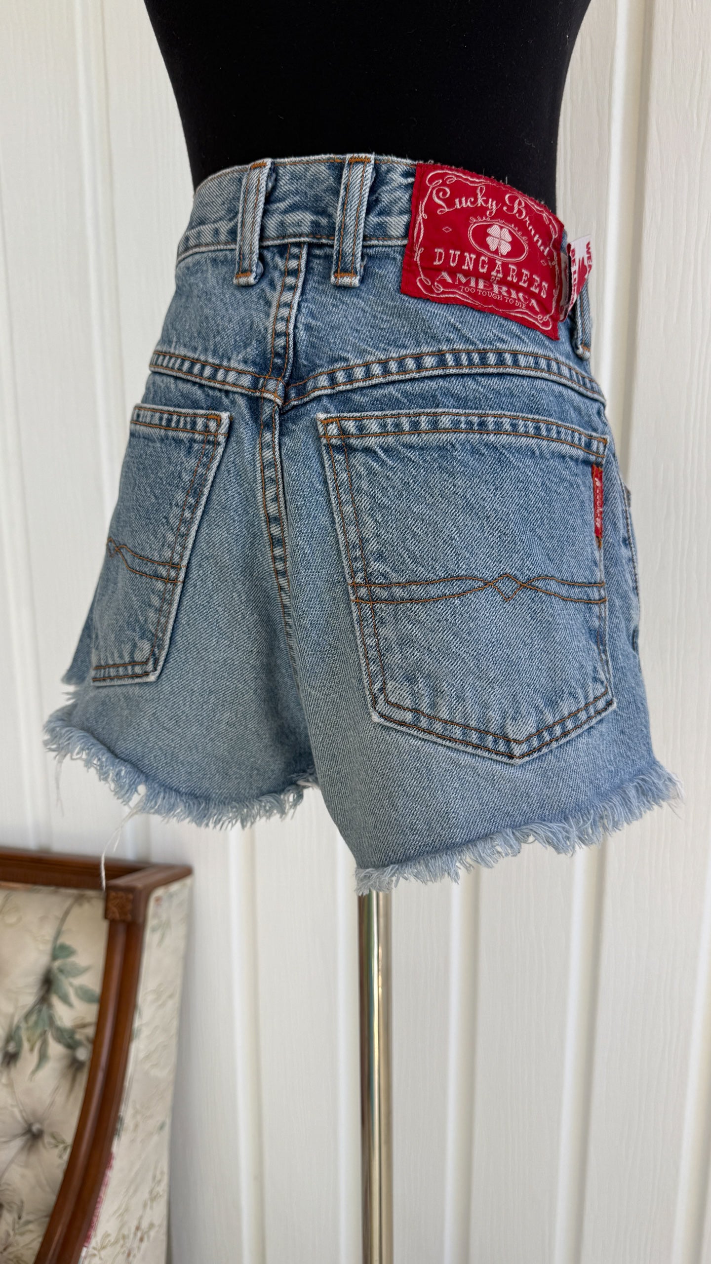 Short en jeans Dungarees- small