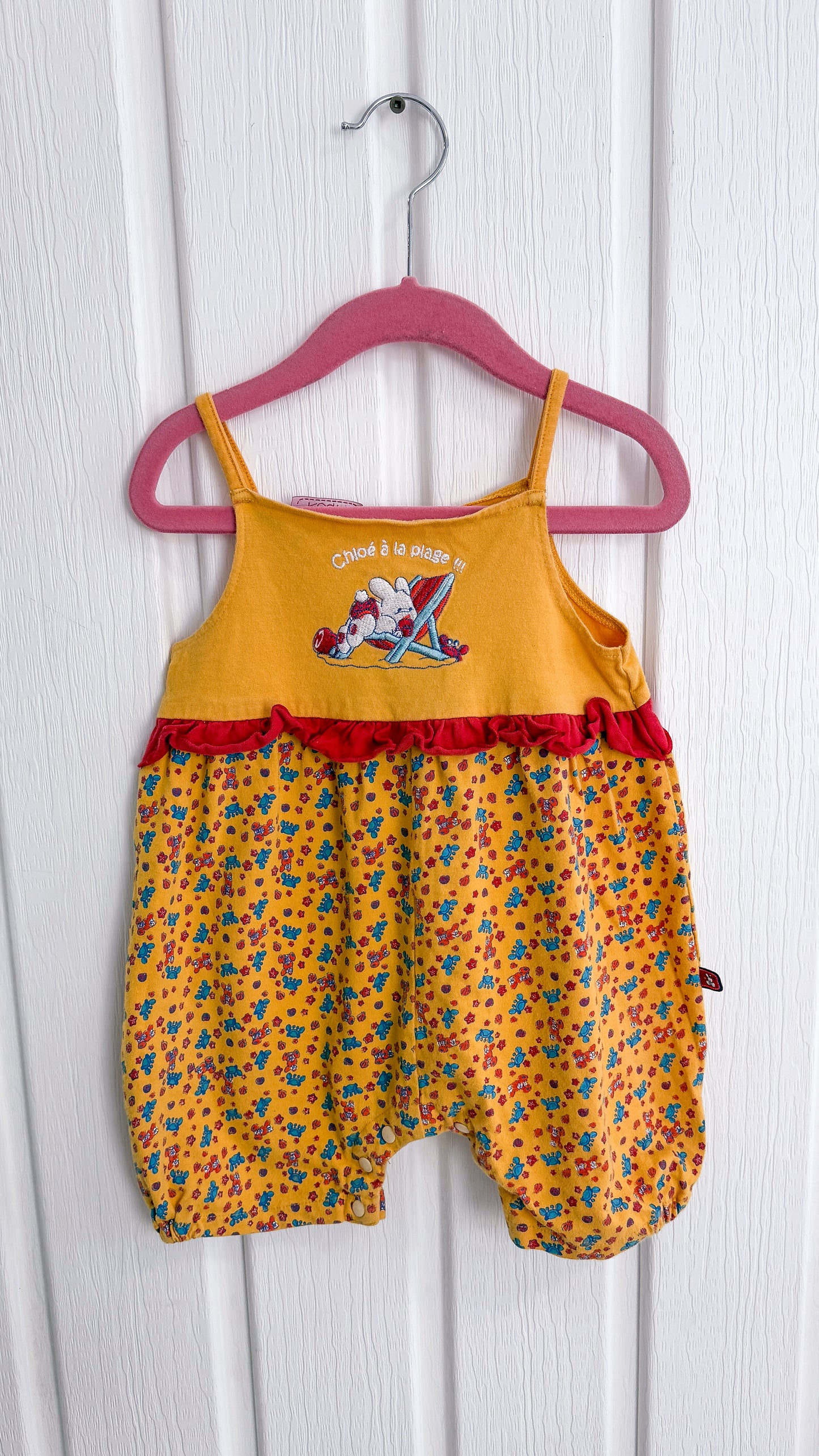 Enfants- onepiece Chloé à la plage- 18m