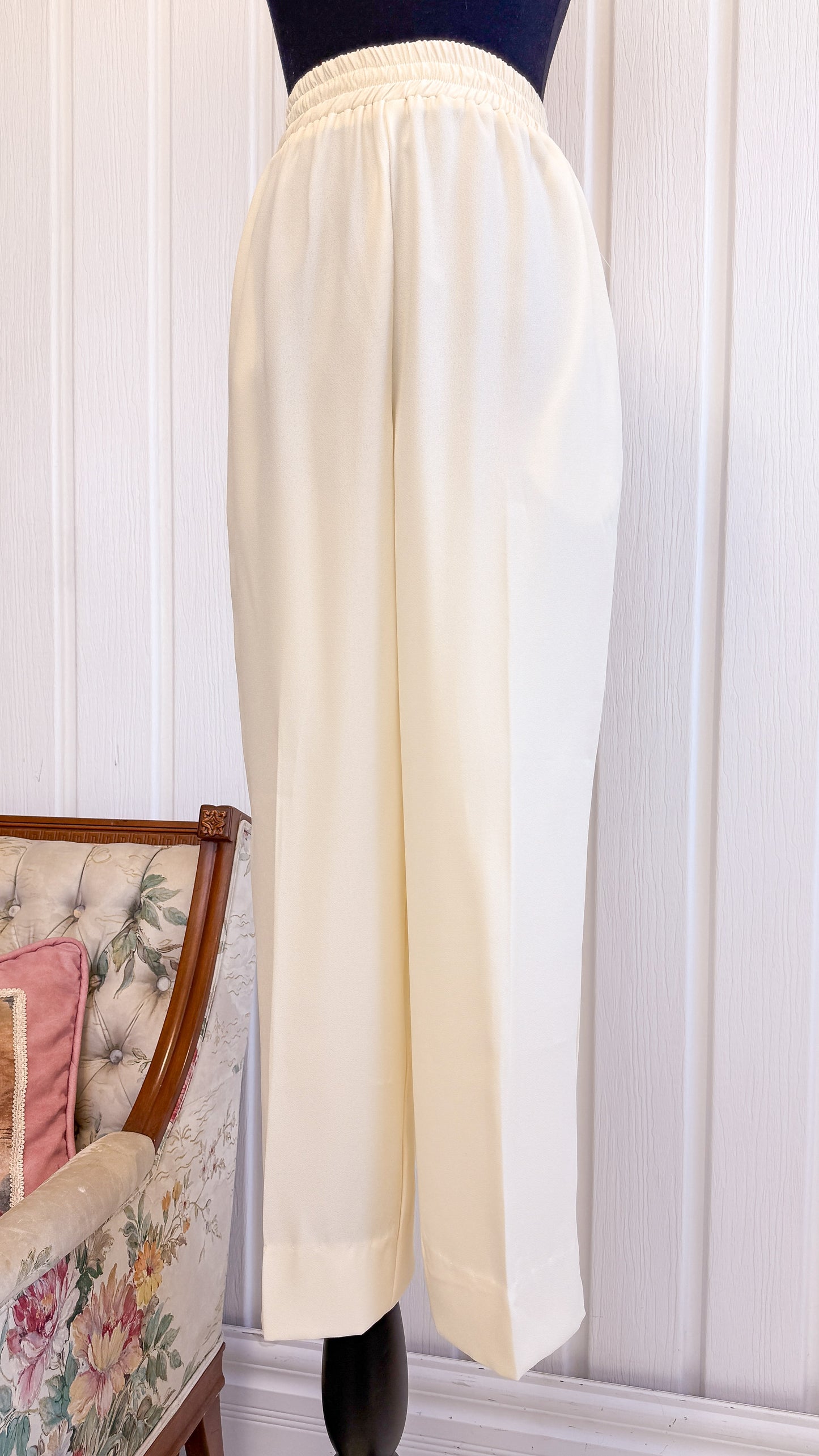 Pantalons beige crème- small