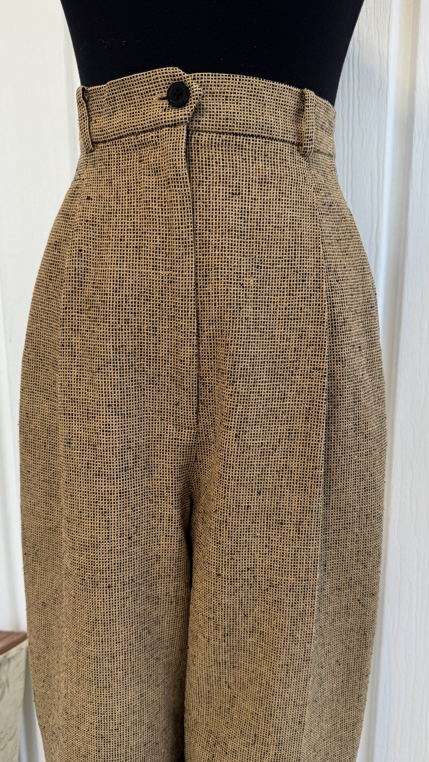 Pantalons beige moucheté- medium