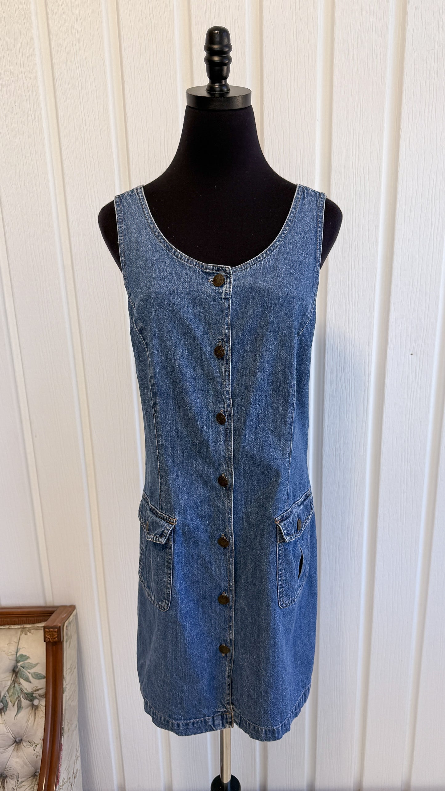 Jean shirt dress - loose fit
