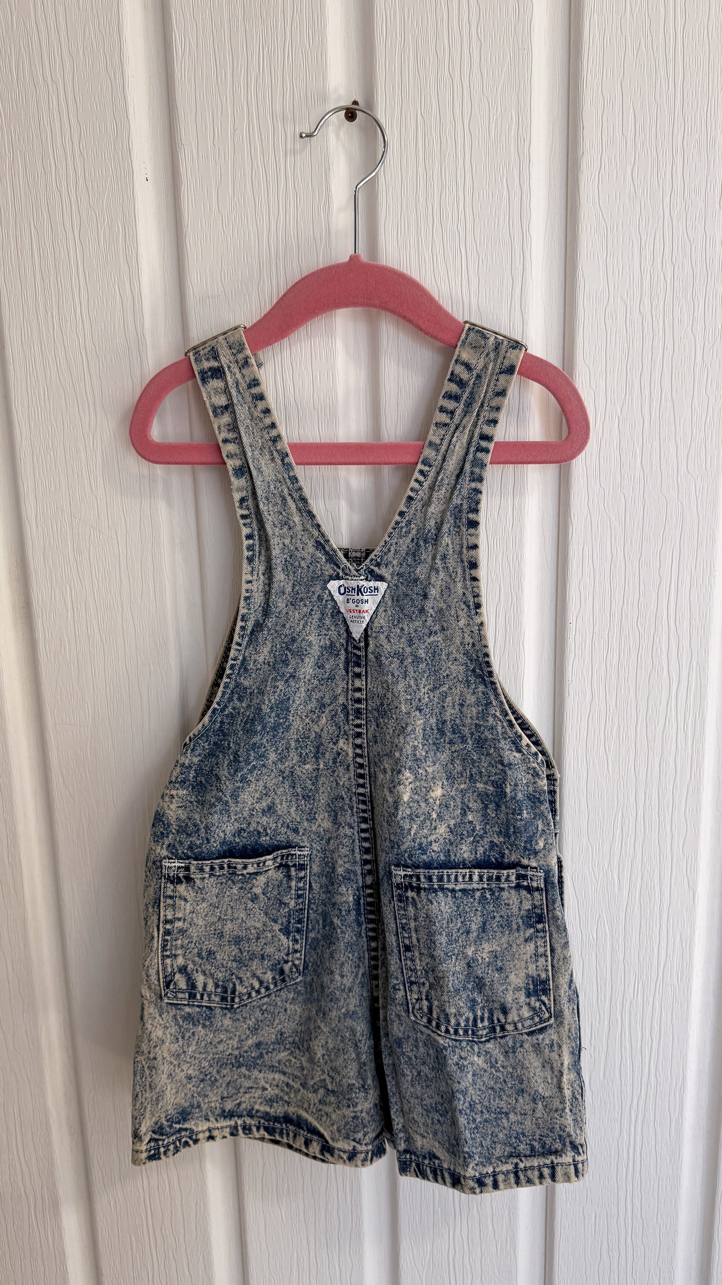Enfants- salopette-shorts en jeans Oshkosh- 6ans