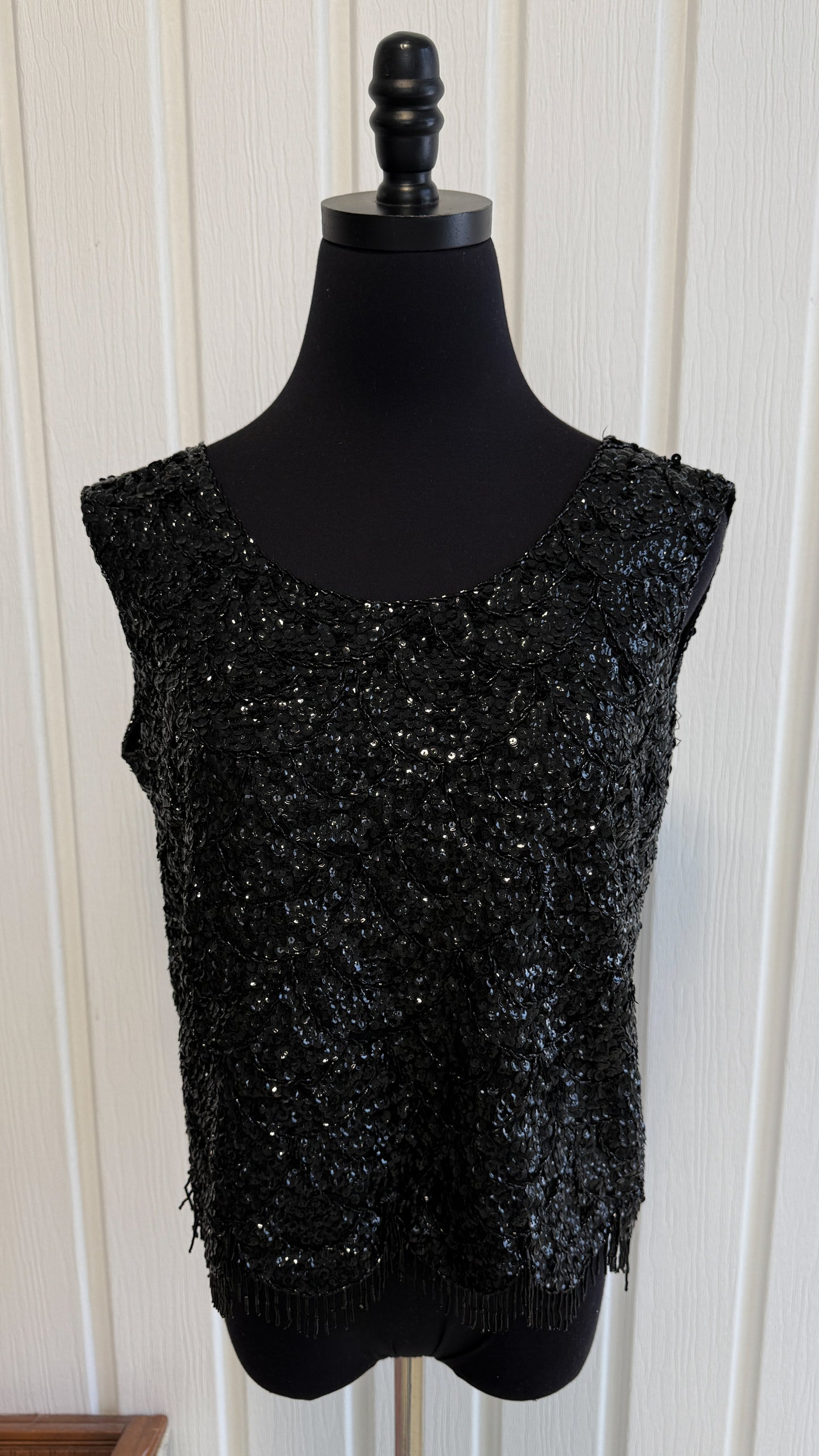 Haut à paillettes noir- medium