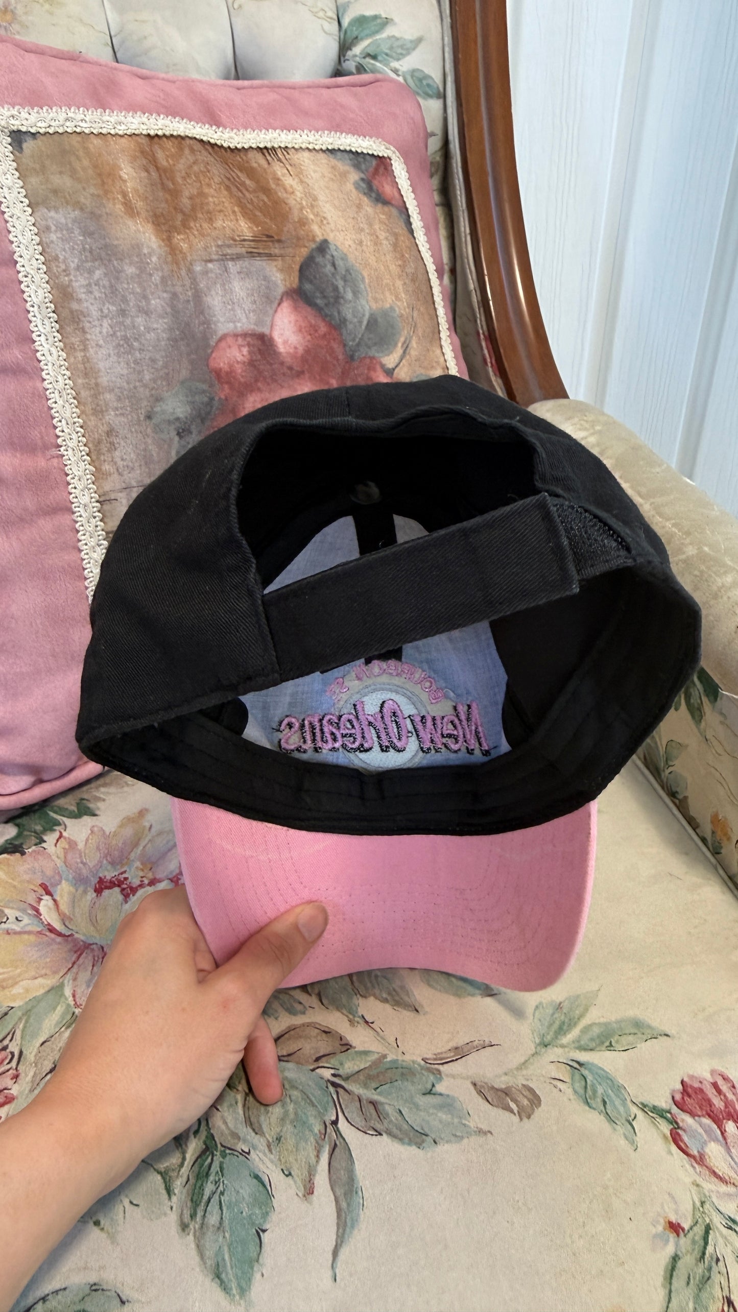 Casquette noire New Orleans