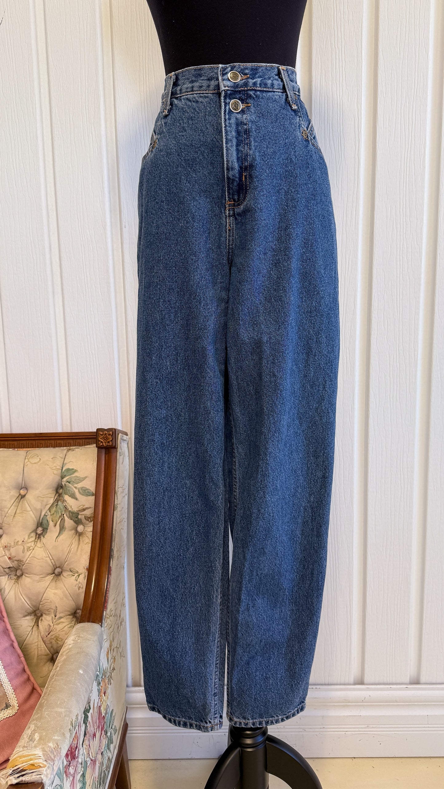 Jeans bleu droit Zena- medium