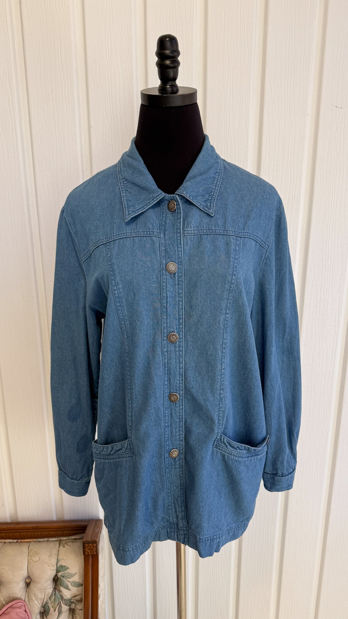 Chemisier en denim - medium