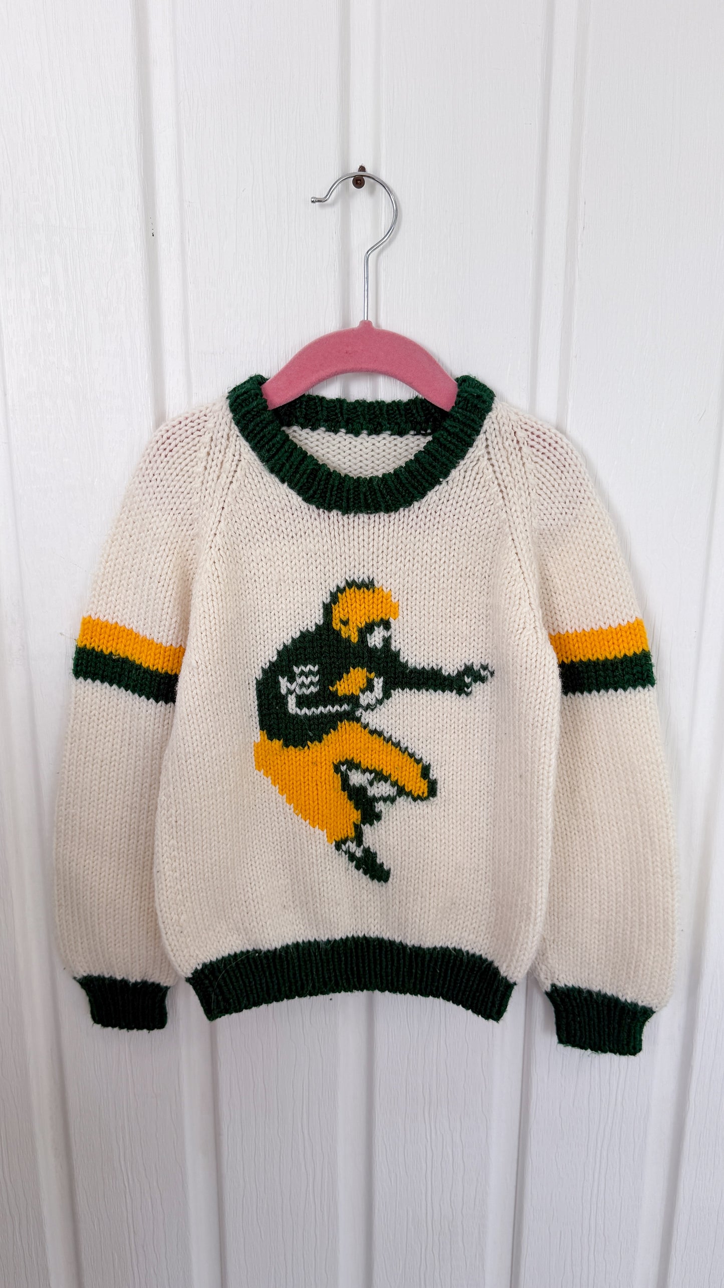 Enfants- chandail en tricot football- 3
