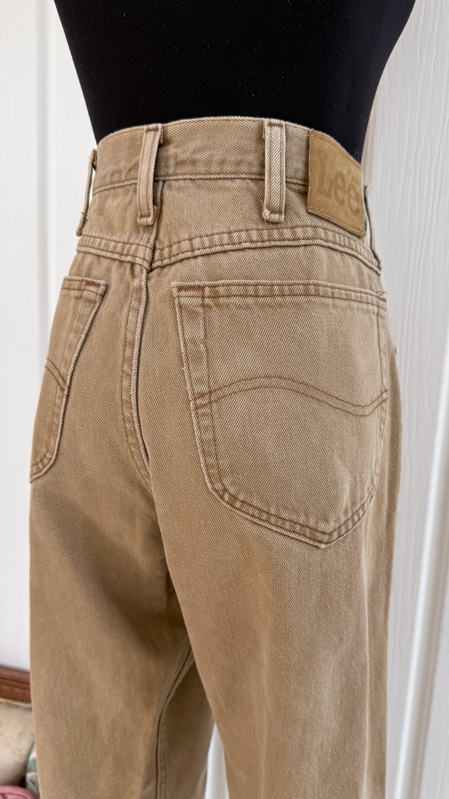 Jeans beige Lee- large