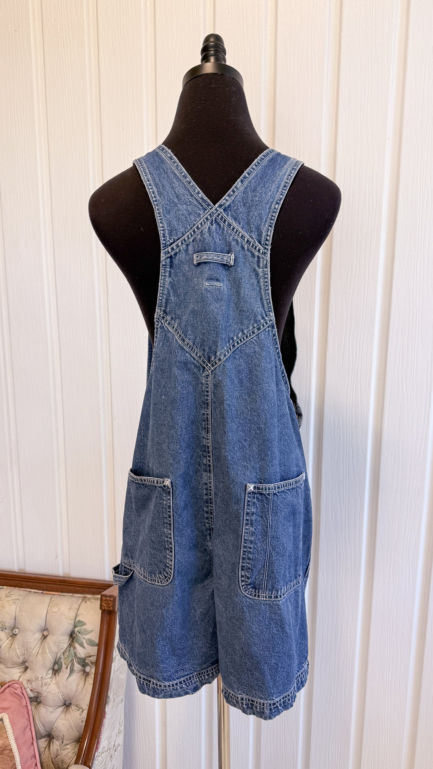 Salopette-shorts en jeans Gap- medium
