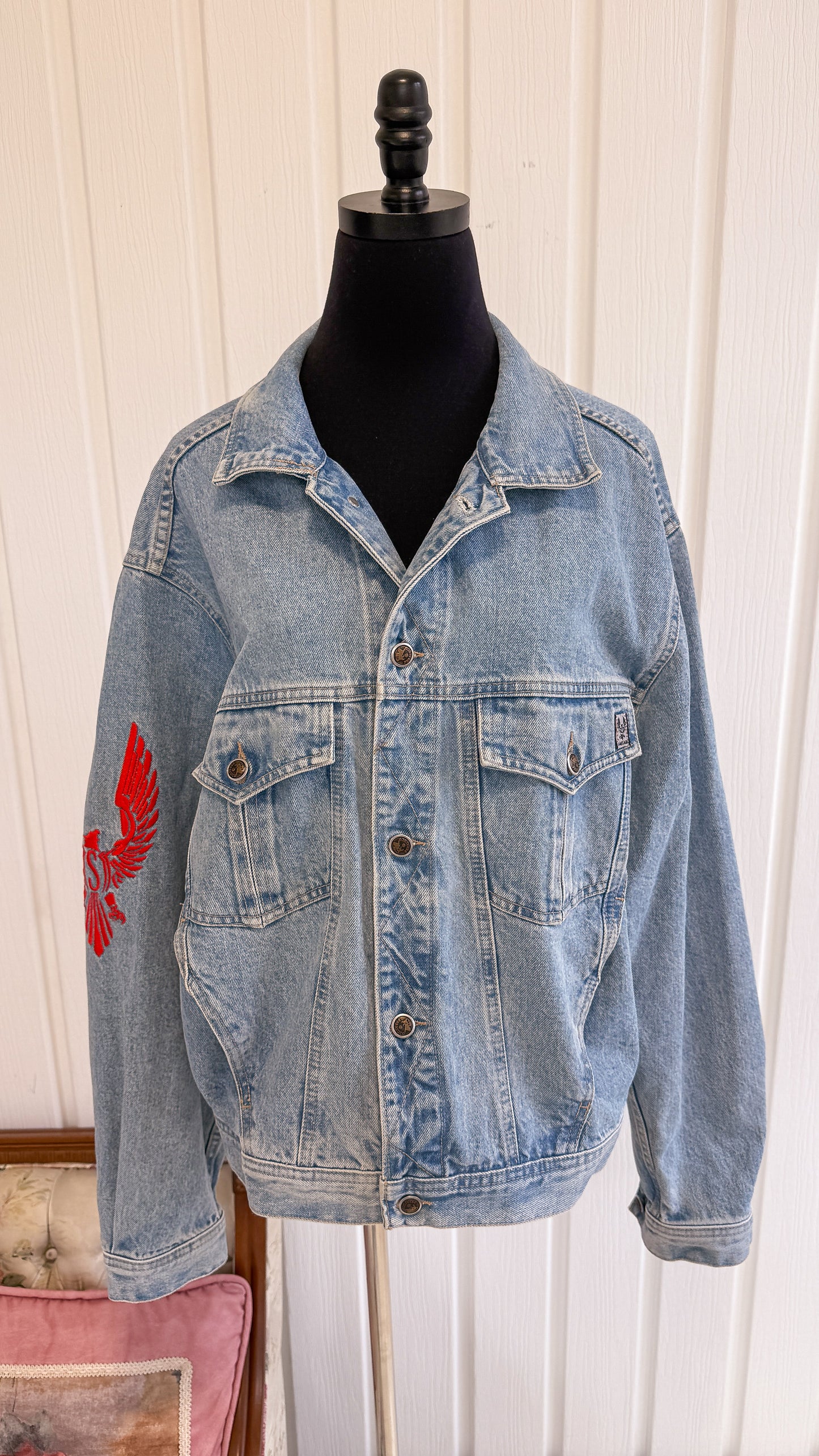 Veste en jeans oversize Parasuco- large
