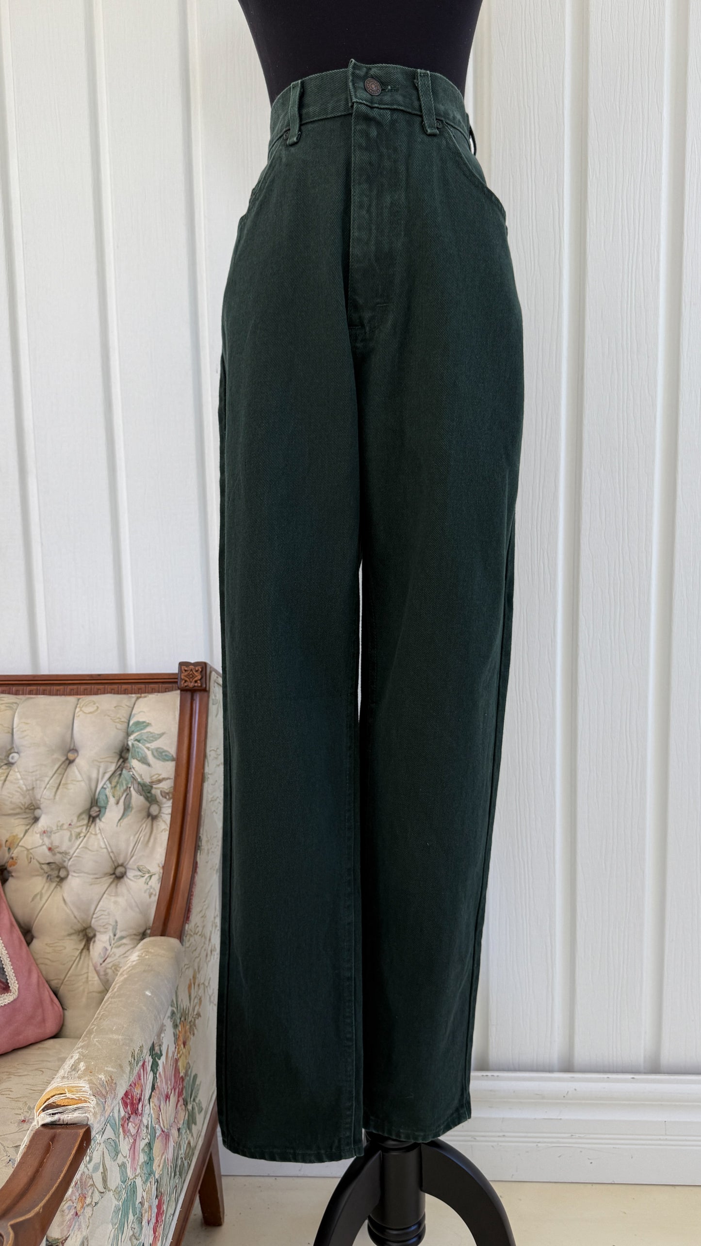 Jeans vert fôret Lee- small