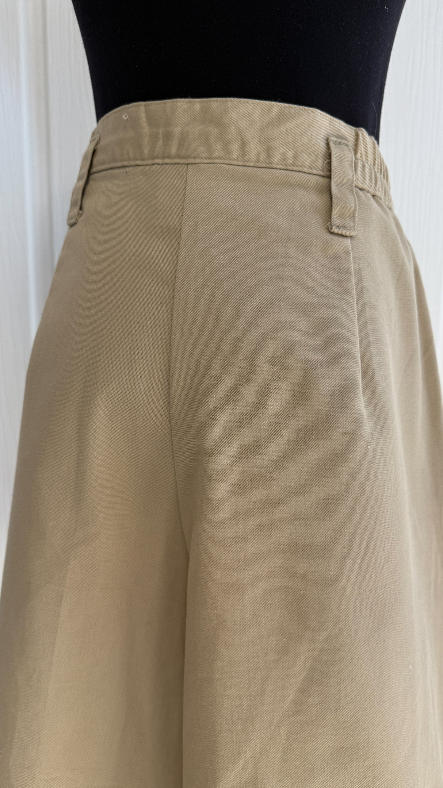 Bermuda beige à plis Cabin Creek- medium