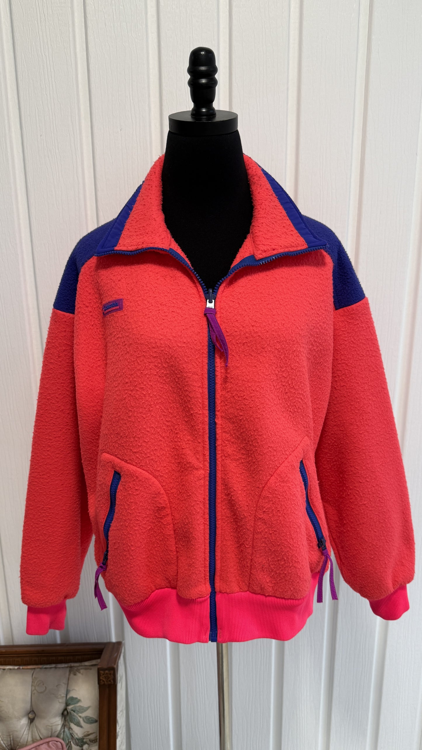 Veste en polar columbia rose- medium