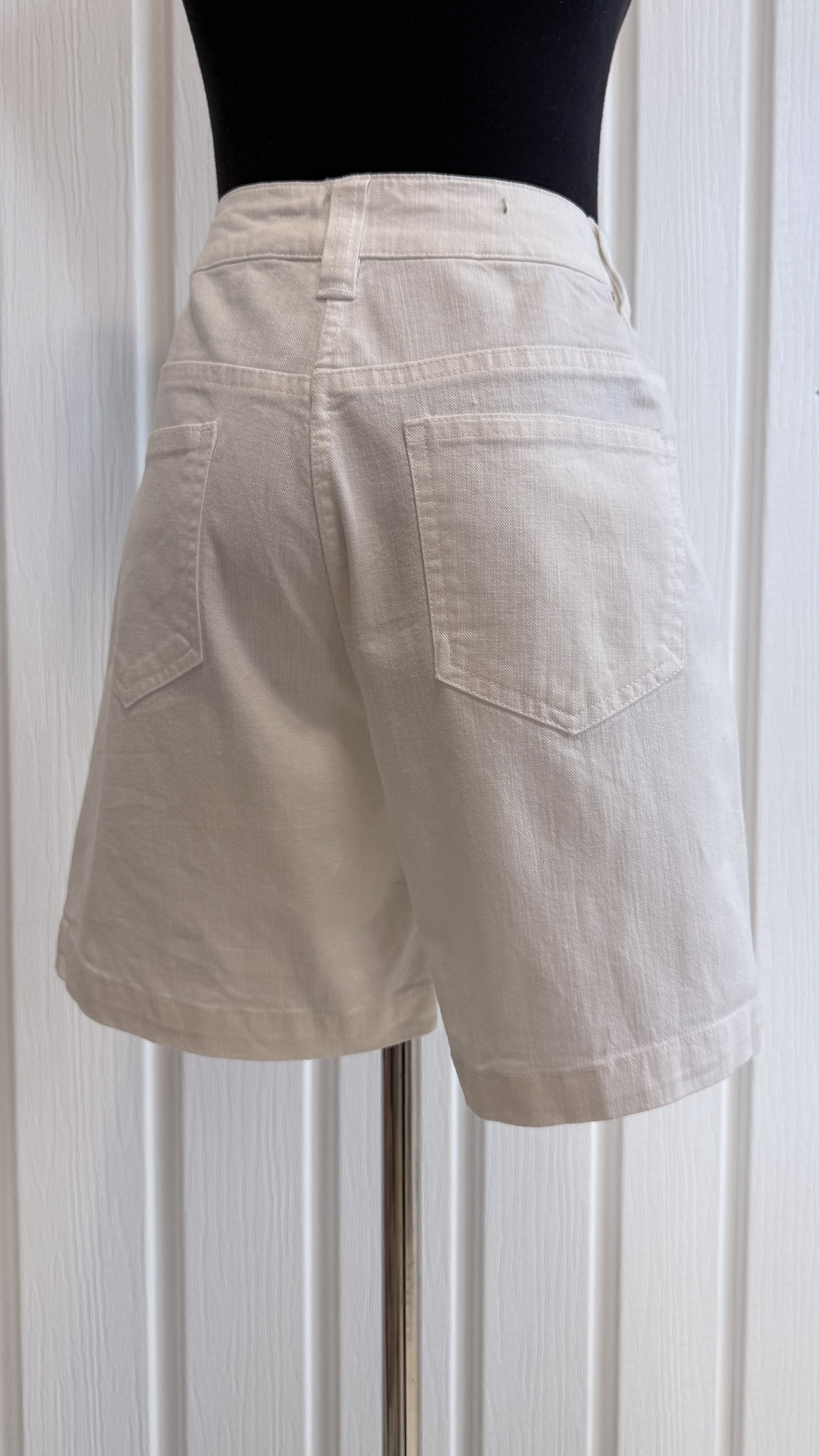 Shorts en jeans blanc- small