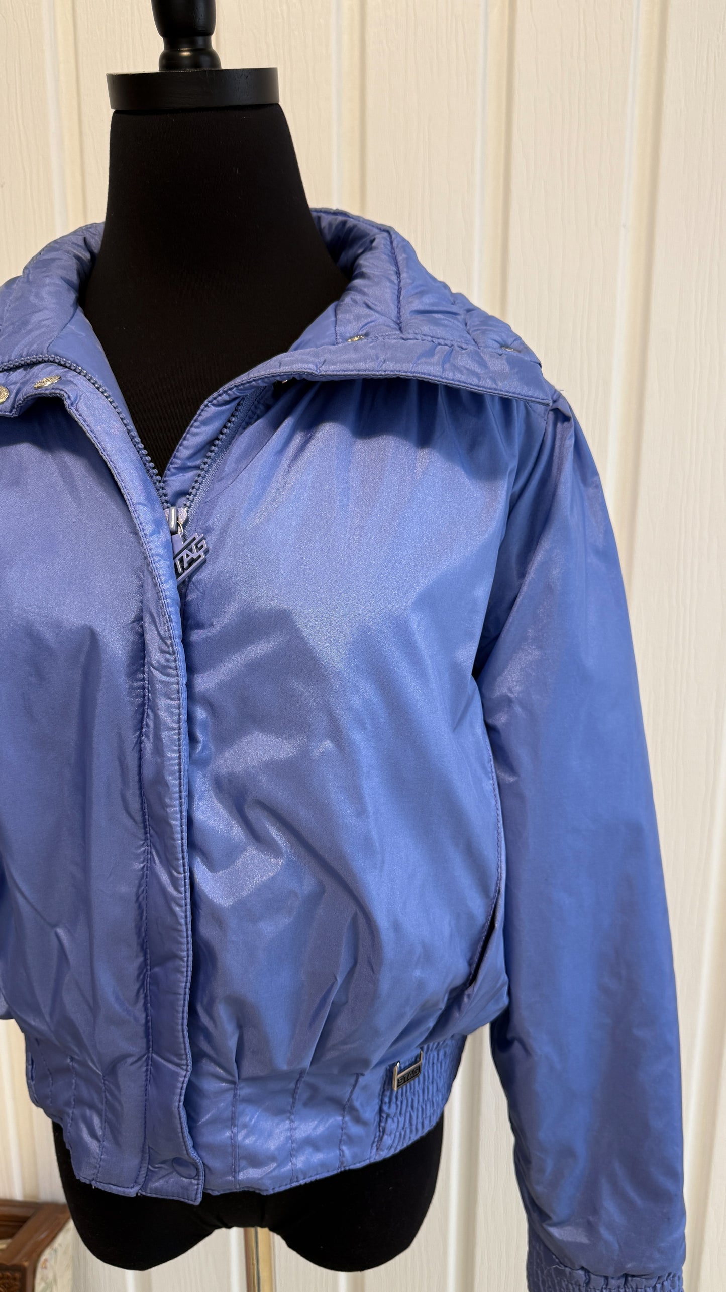 Pearly mauve winter coat - medium