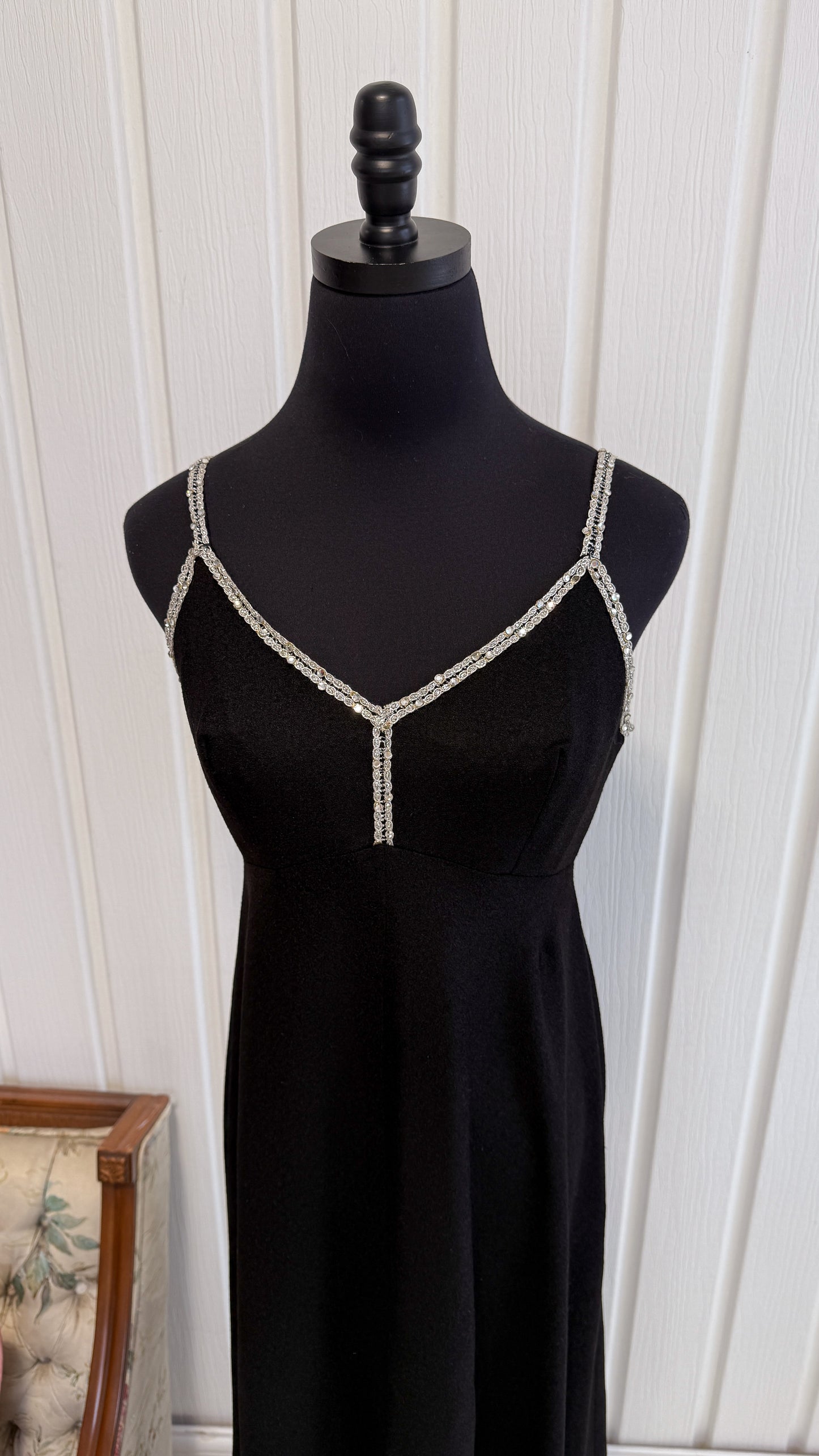 Long black dress - small