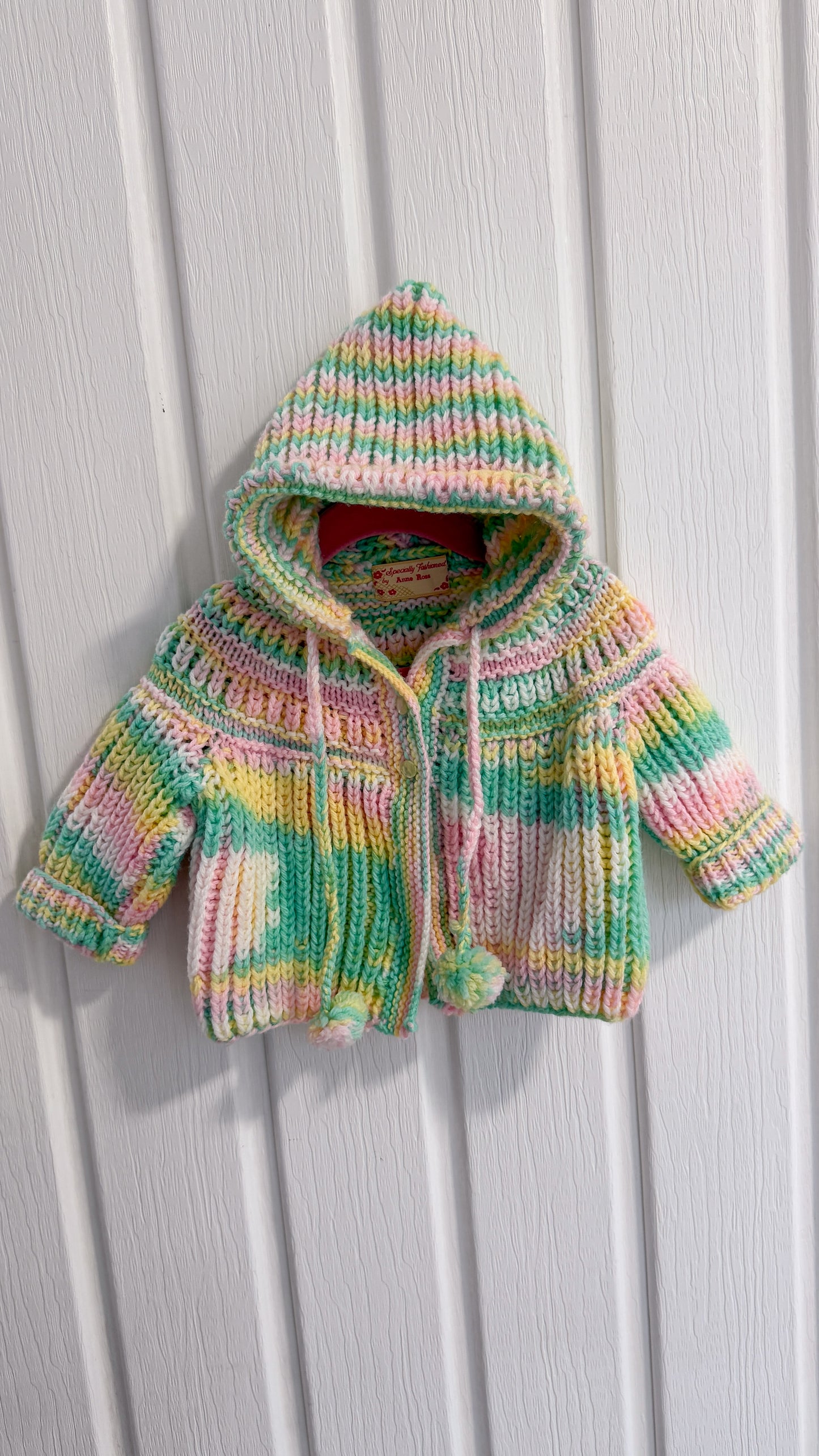 Enfants- veste en tricot pastelle- 2