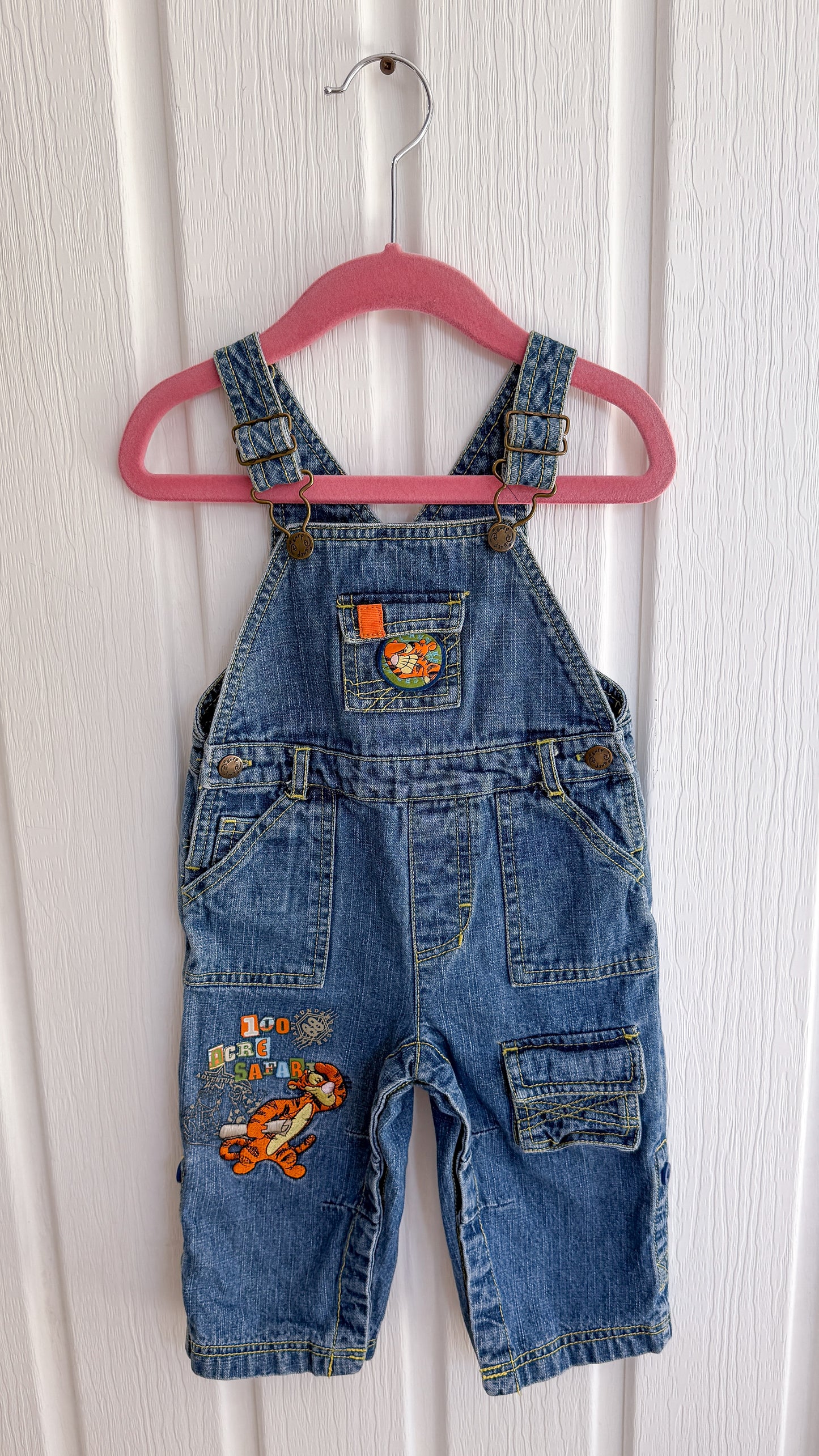 Enfants- salopette en jeans Tigrou- 12m