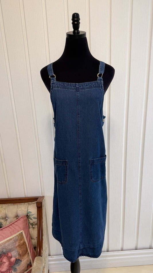 Robe salopette en jeans - small
