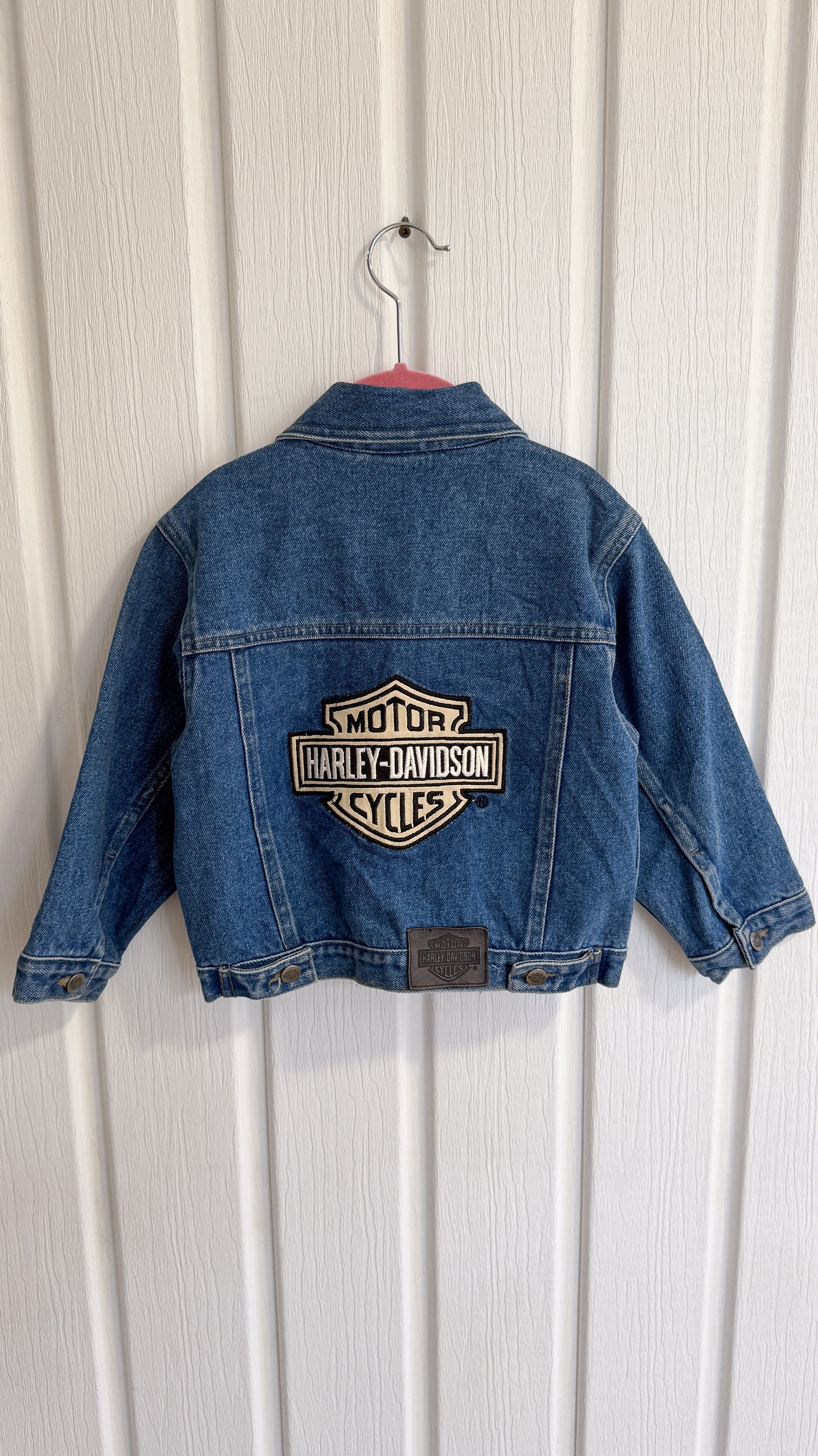 Children's Harley Davidson denim jacket - 4