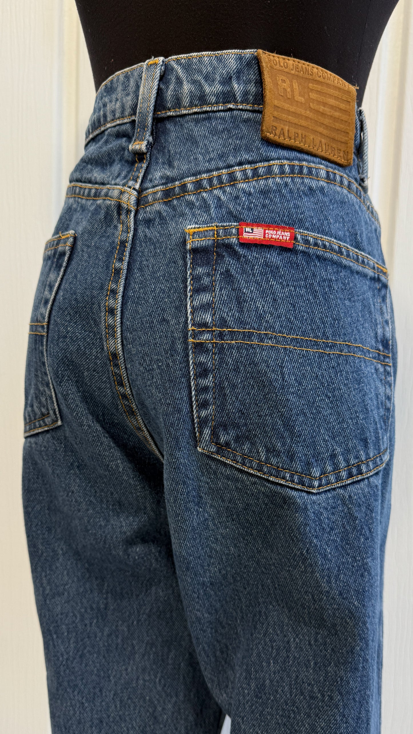 Jeans droit Ralph Lauren- large