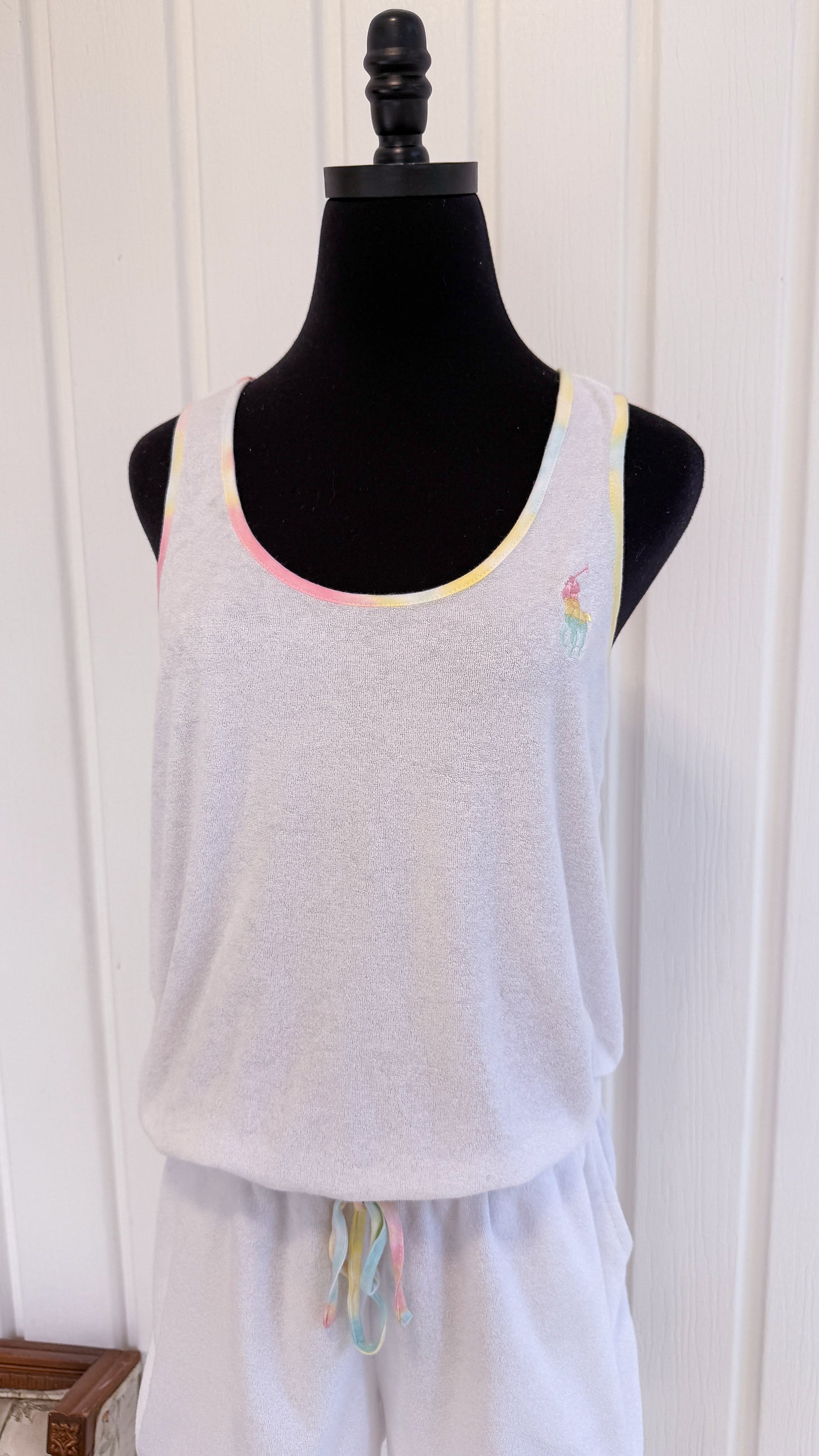 Combi-short blanc Polo- small