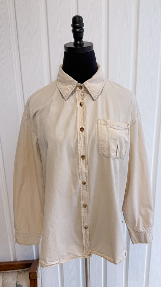 Light beige blouse - medium