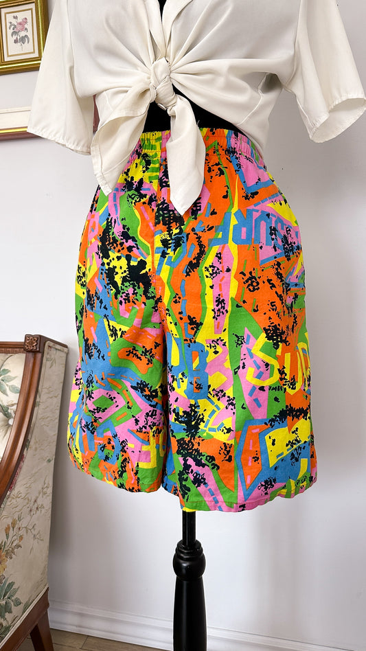 Tropixx multicolor Bermuda shorts - medium